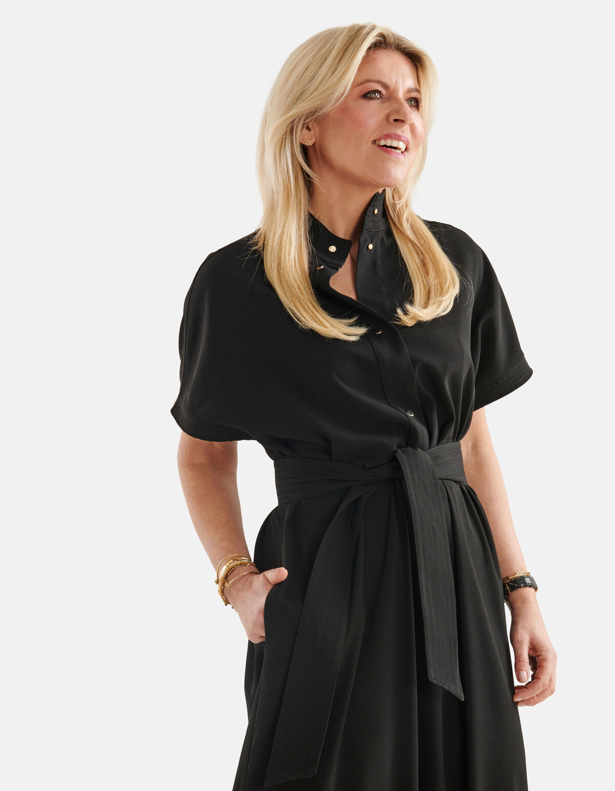 Kaftan Jurk Zwart By Lonneke SHOEBY WOMEN