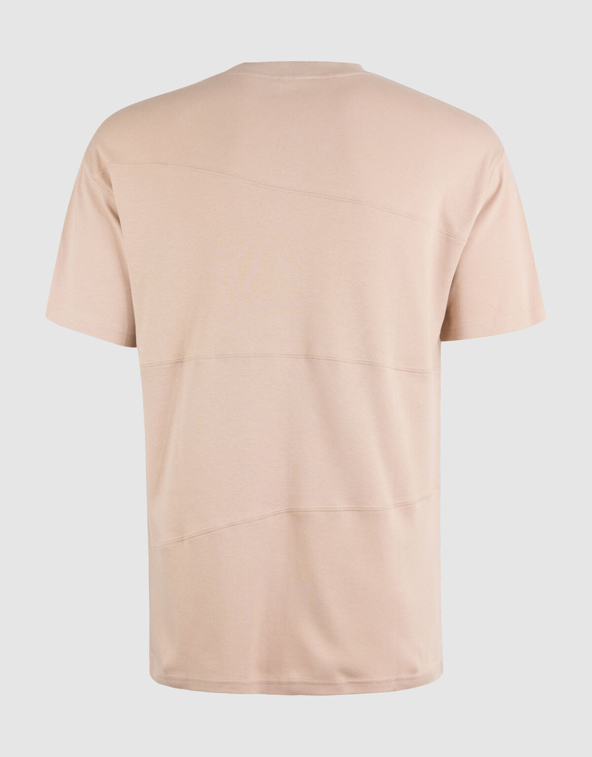 Mixed Lines Artwork T-shirt Zand SHOEBY MEN