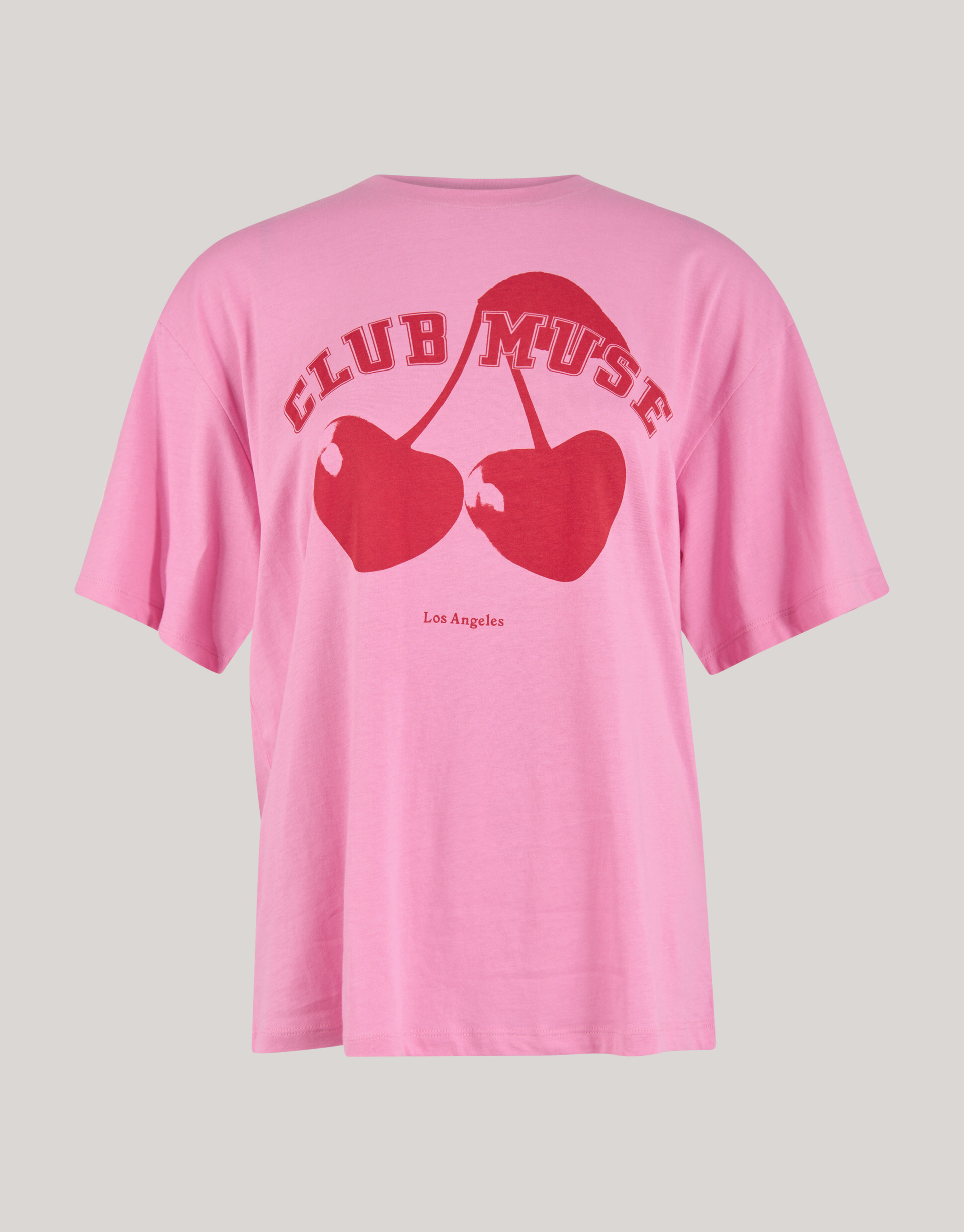 Cherry Artwork T-shirt Roze SHOEBY WOMEN