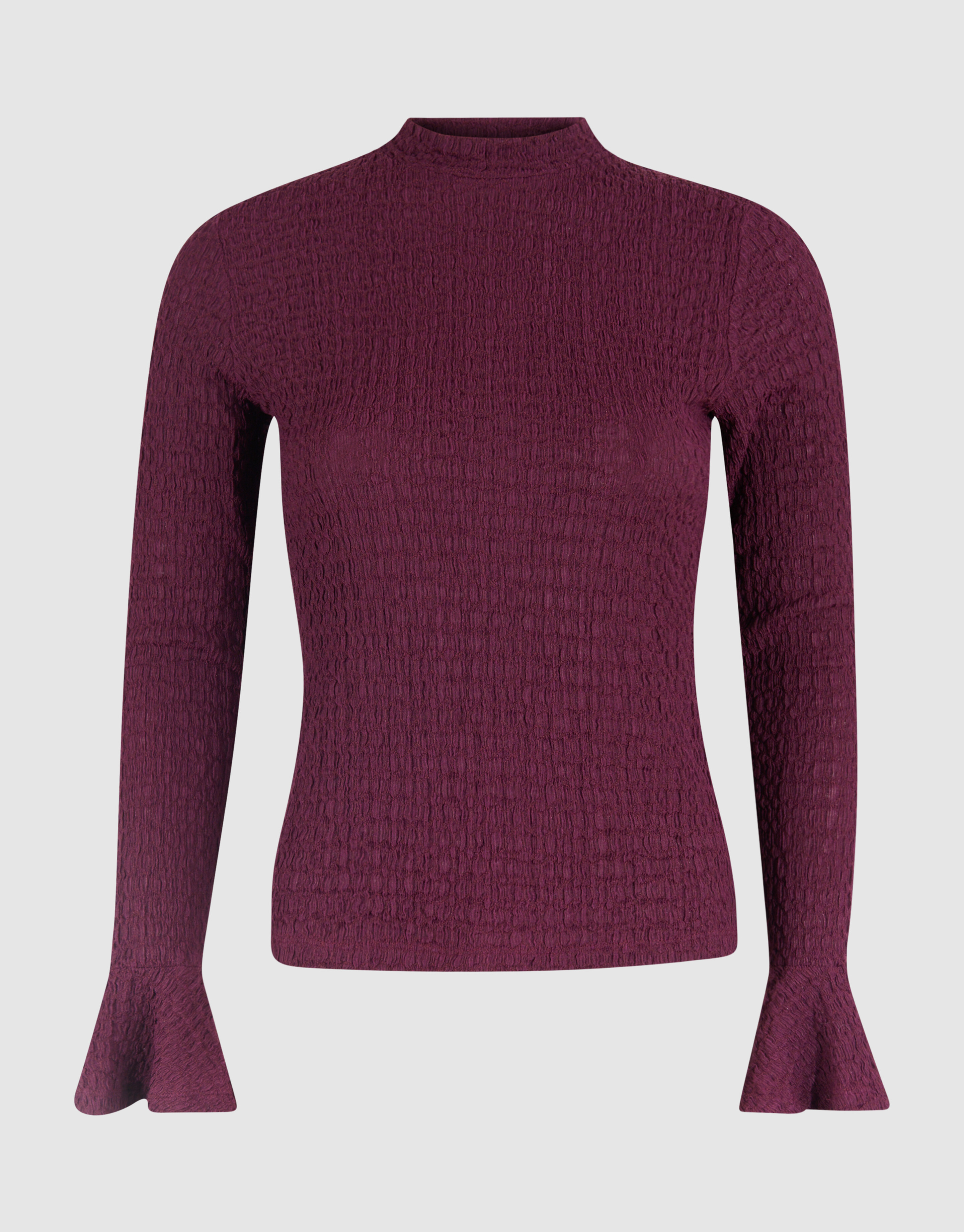 Crinkle Top Bordeaux SHOEBY WOMEN