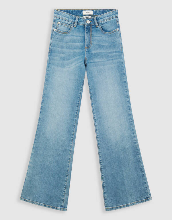 Flared Fit Jeans Blauw SHOEBY GIRLS