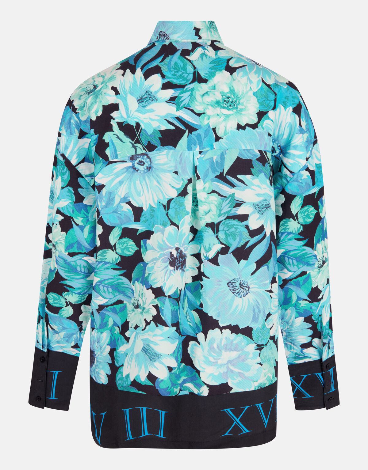 Bloemenprint Blouse Blauw SHOEBY WOMEN
