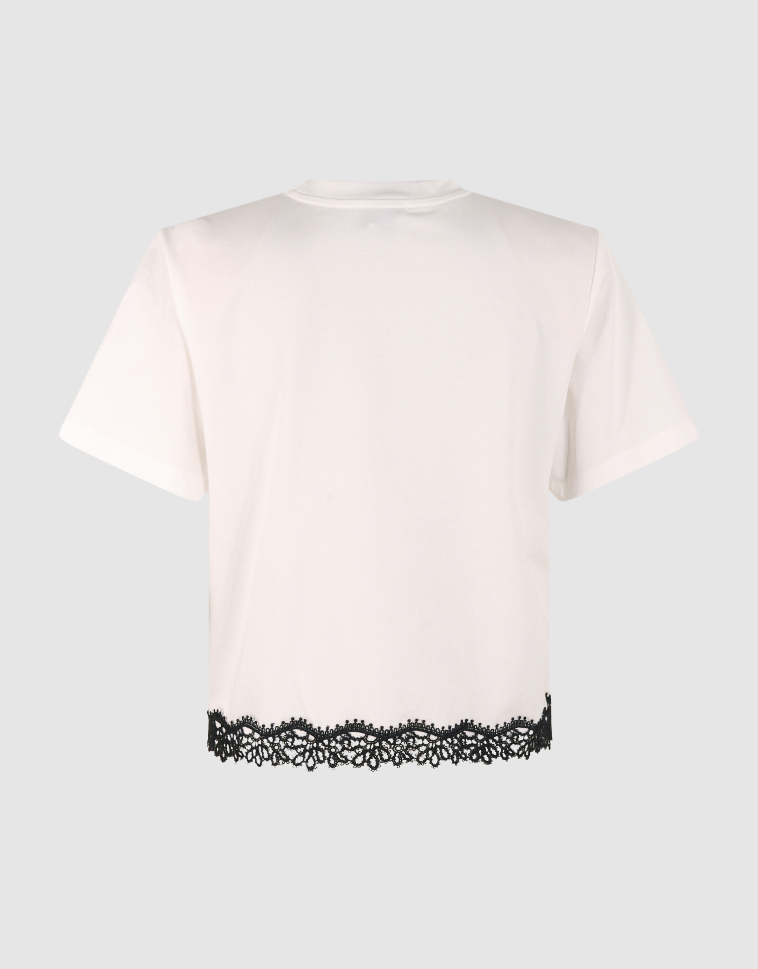 Kanten T-shirt Wit SHOEBY WOMEN