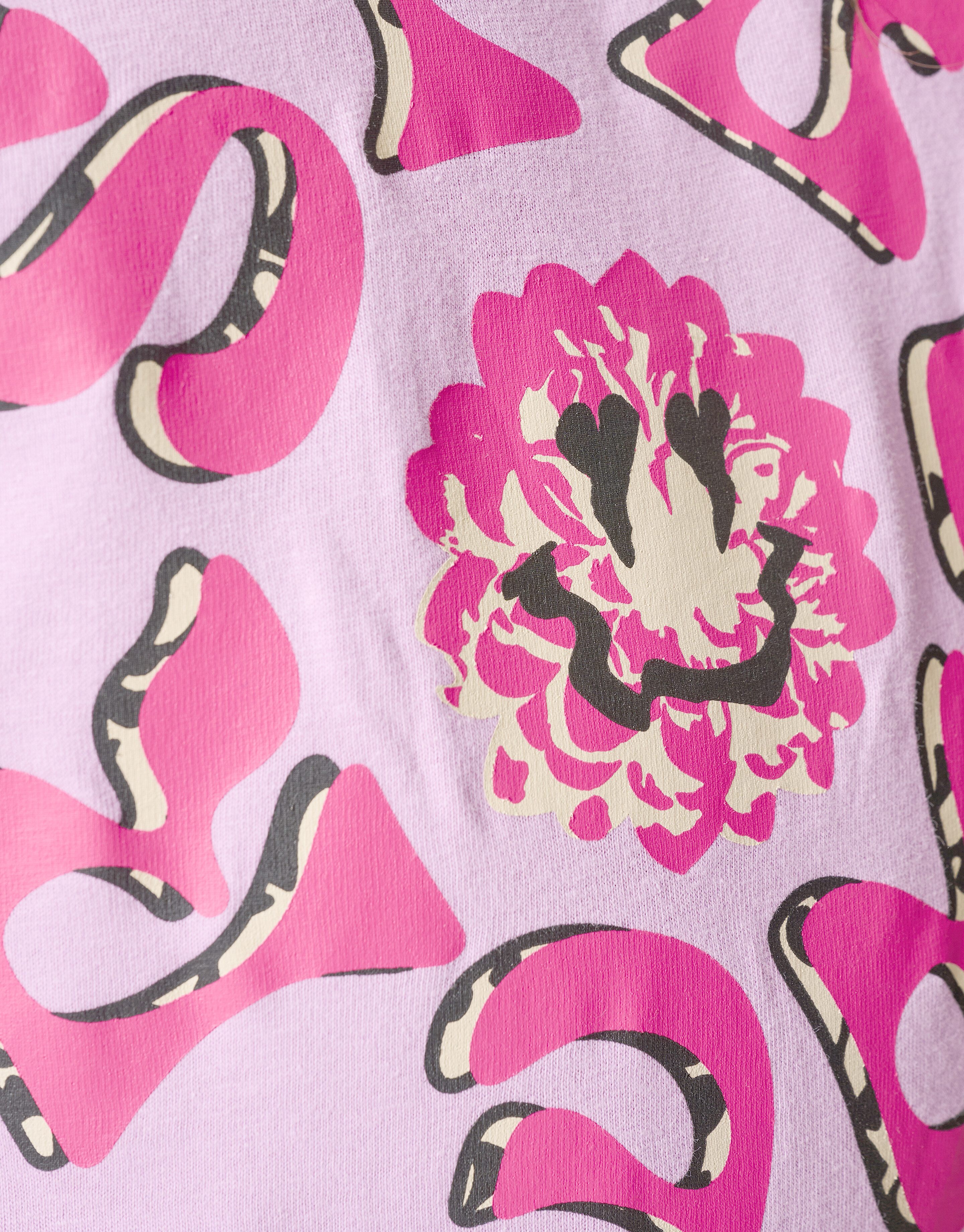 Artwork T-shirt Lichtpaars SHOEBY GIRLS