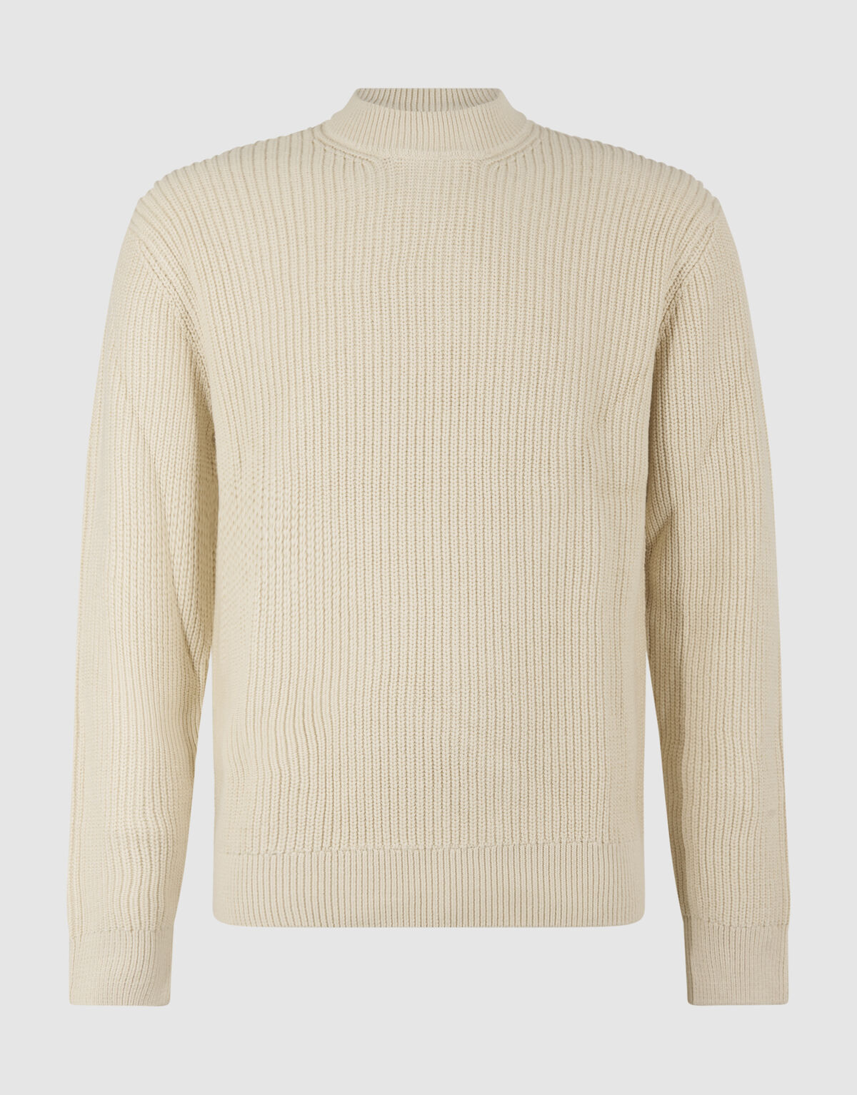 Crewneck Knit Trui Zand SHOEBY MEN