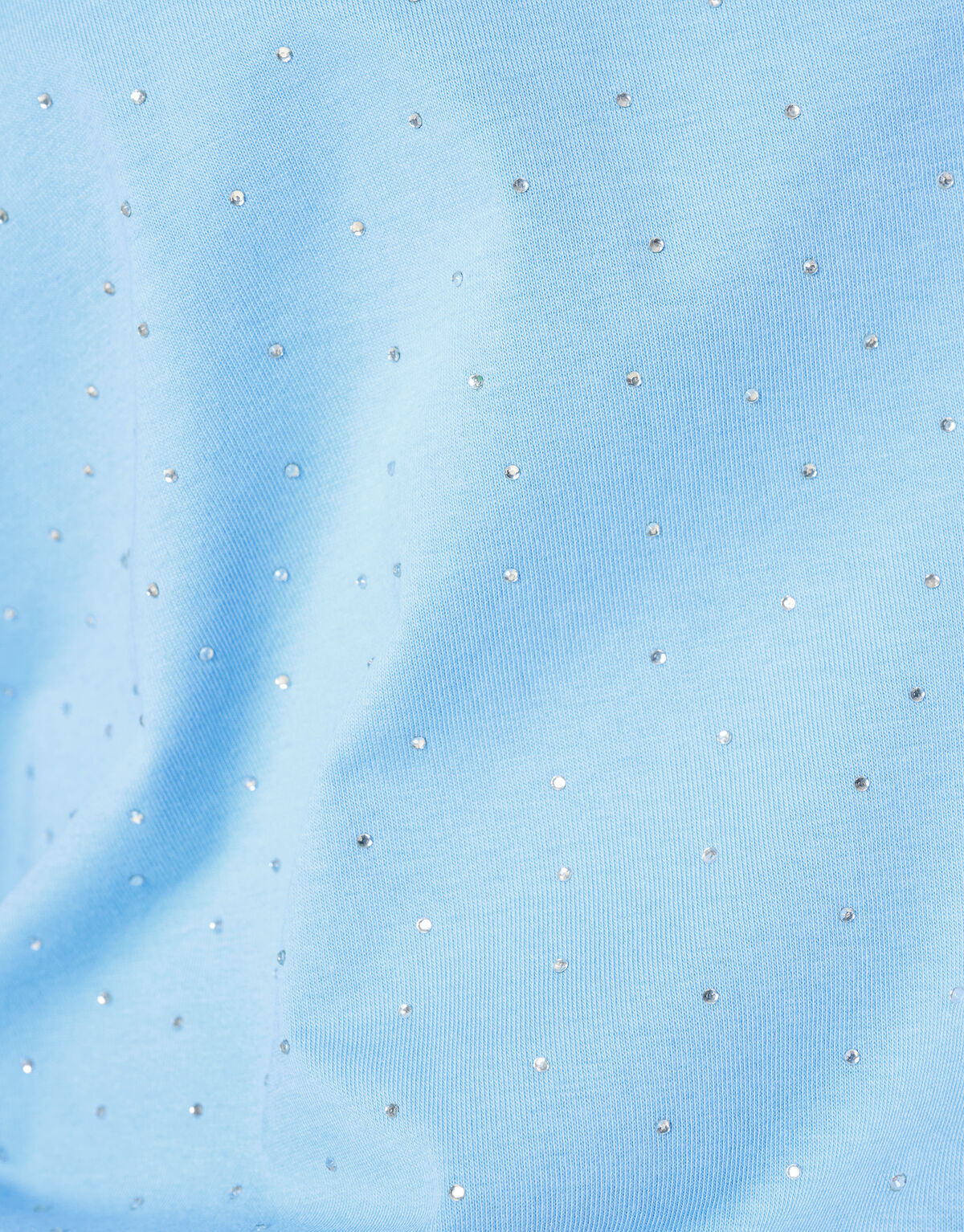 Strass T-shirt Lichtblauw SHOEBY WOMEN