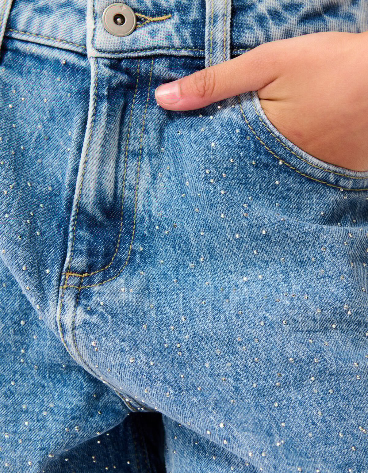 Strass Short Bleached SHOEBY GIRLS