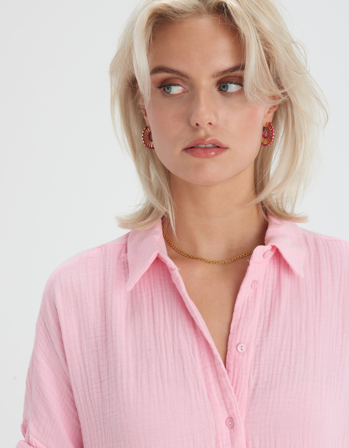 Cotton Blouse Jurk Eksept