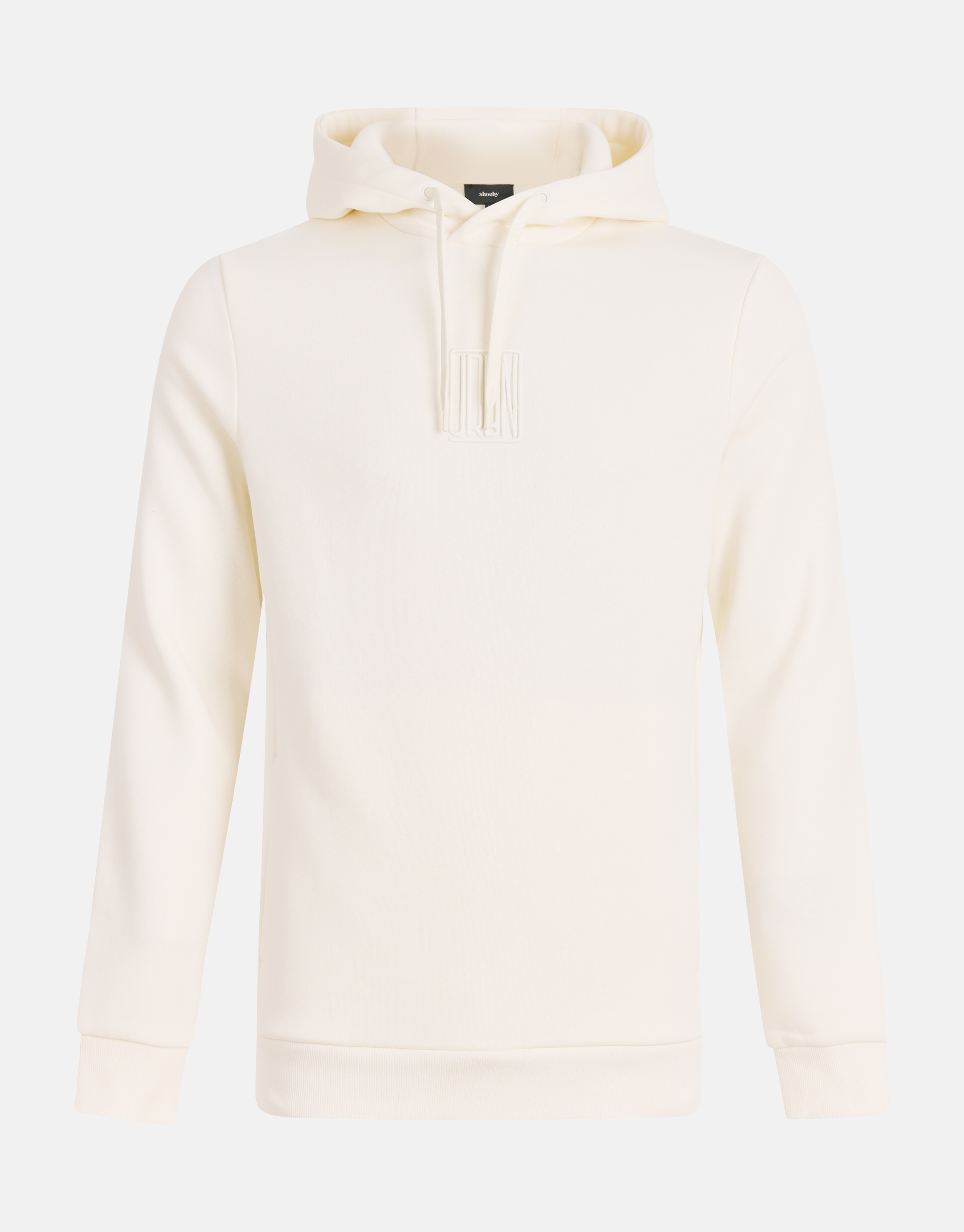 Embroidery Hoodie Gebroken Wit SHOEBY MEN