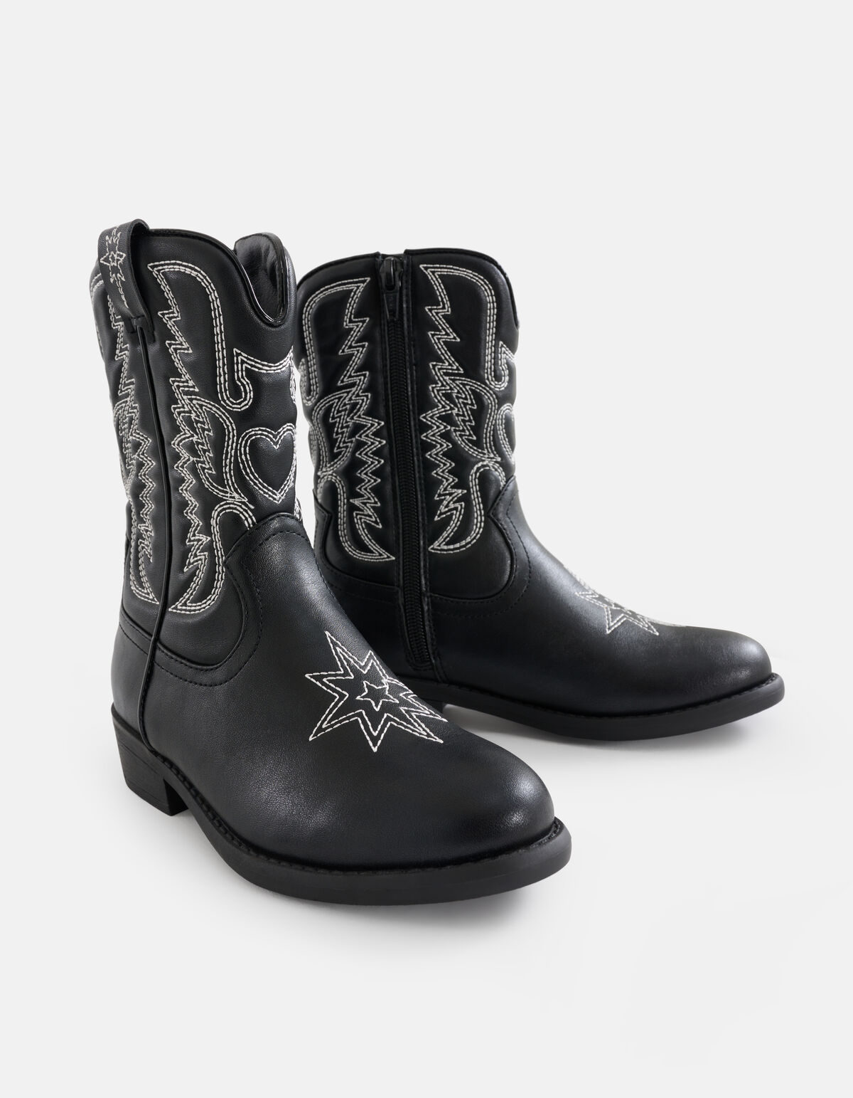 Western Laars Zwart SHOEBY SHOES