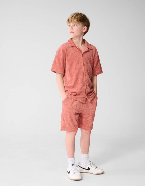 Wavy Sun Overshirt Terra SHOEBY BOYS