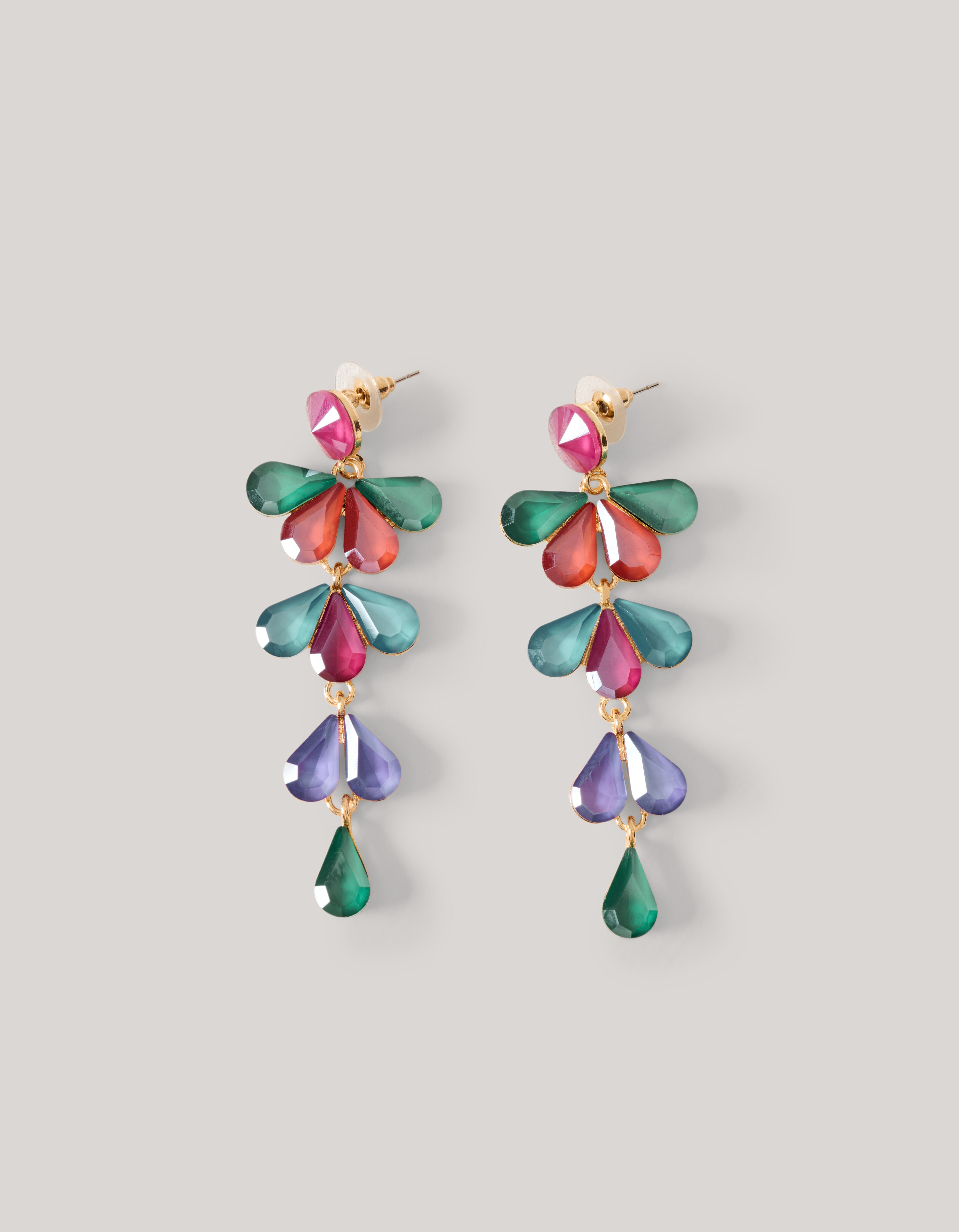 Leaf Oorbellen Multicolor SHOEBY ACCESSOIRES