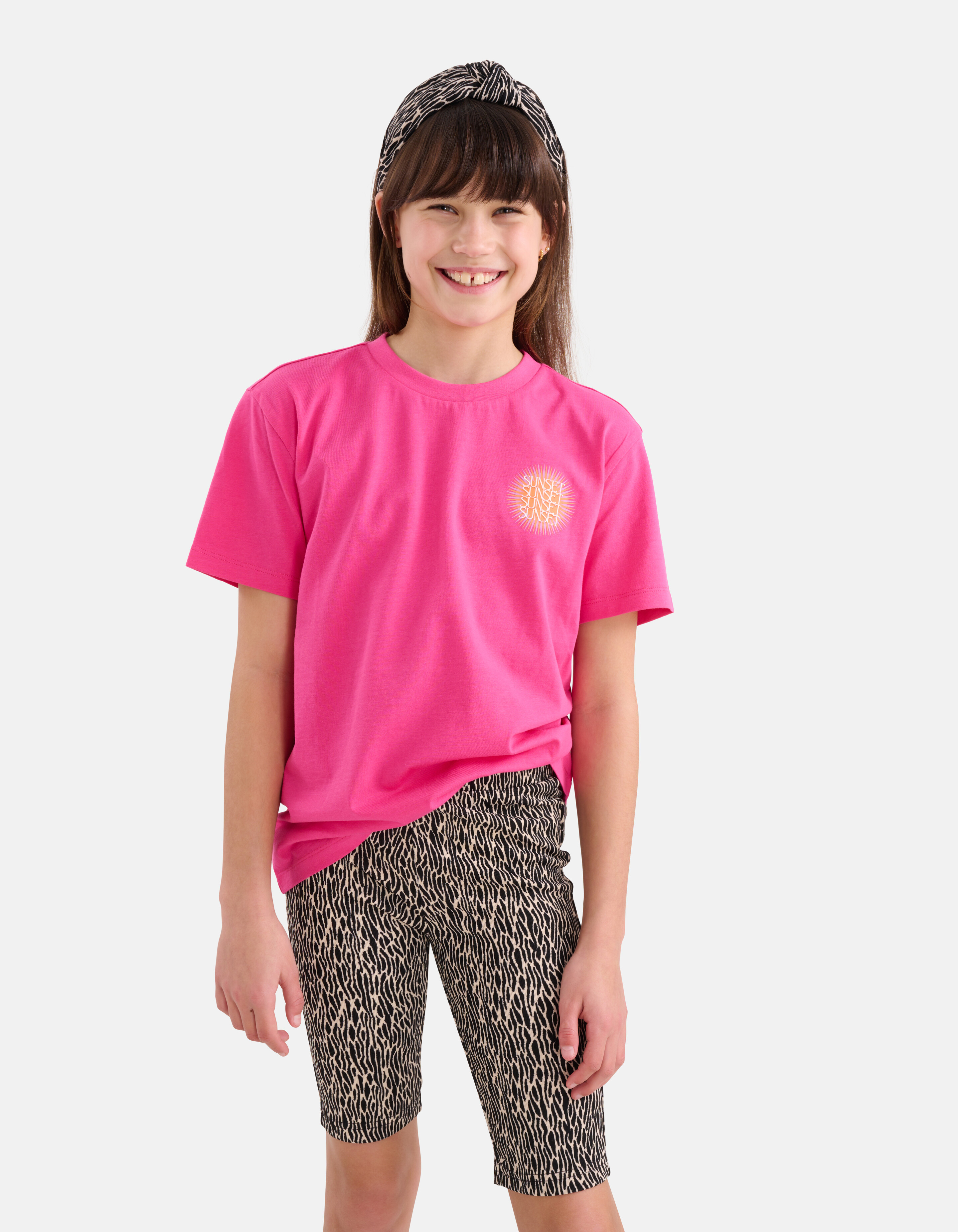 Artwork T-shirt Roze SHOEBY GIRLS