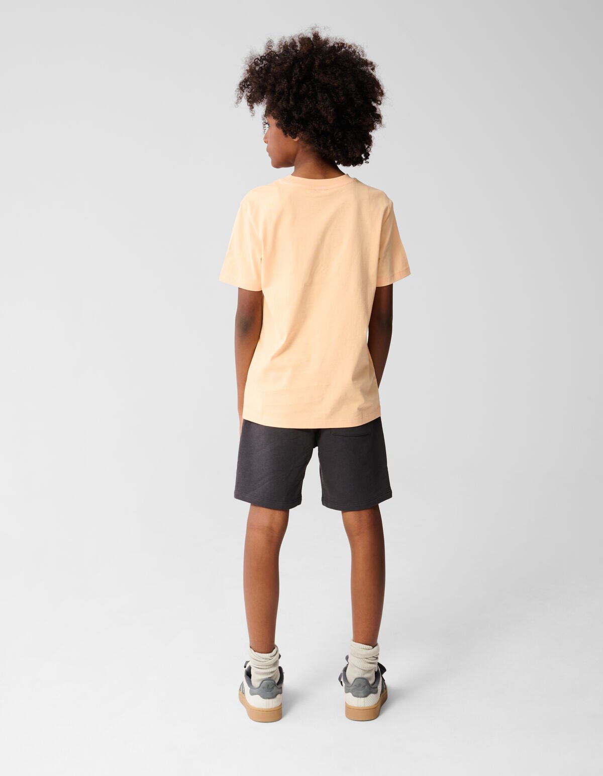 Hot Summer Artwork T-shirt Lichtoranje SHOEBY BOYS