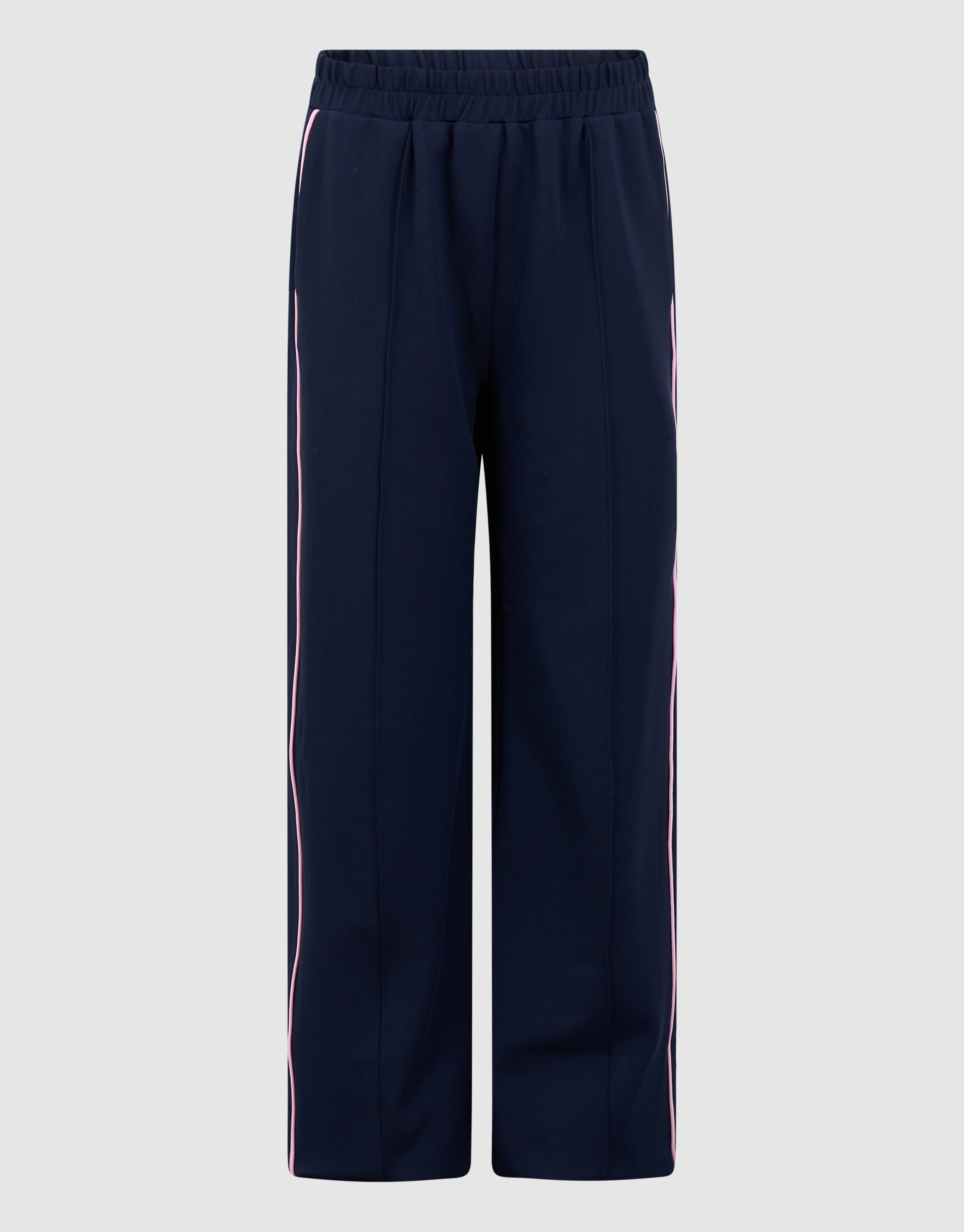 Sporty Piping Wide Leg Fit Broek Donkerblauw SHOEBY GIRLS
