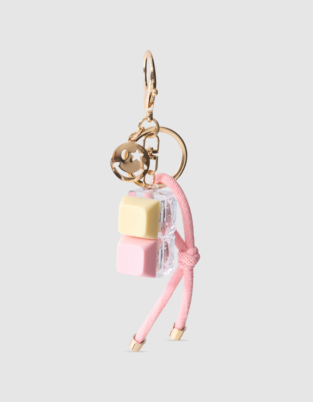 Smile Click Sleutelhanger Roze SHOEBY ACCESSOIRES