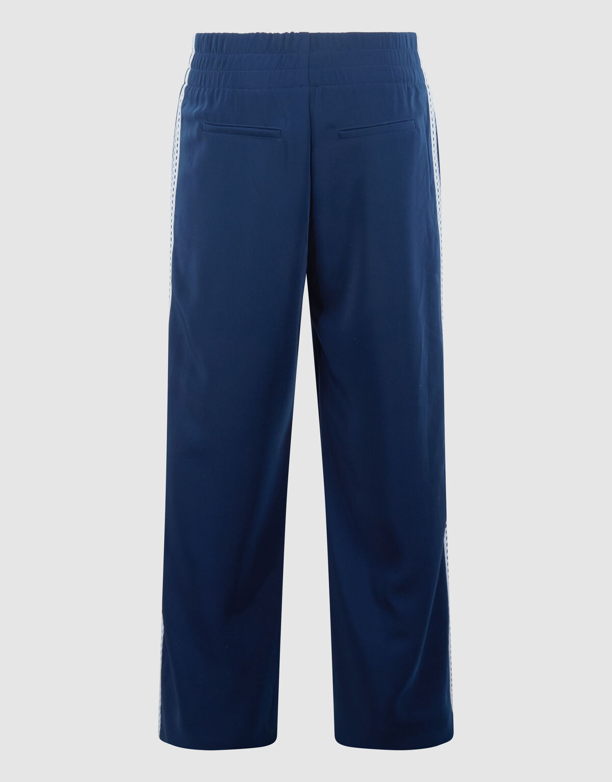 Kanten Wide Leg Broek Donkerblauw SHOEBY WOMEN