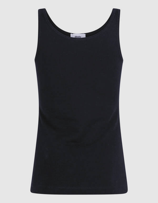 Basis Tanktop Zwart Eksept
