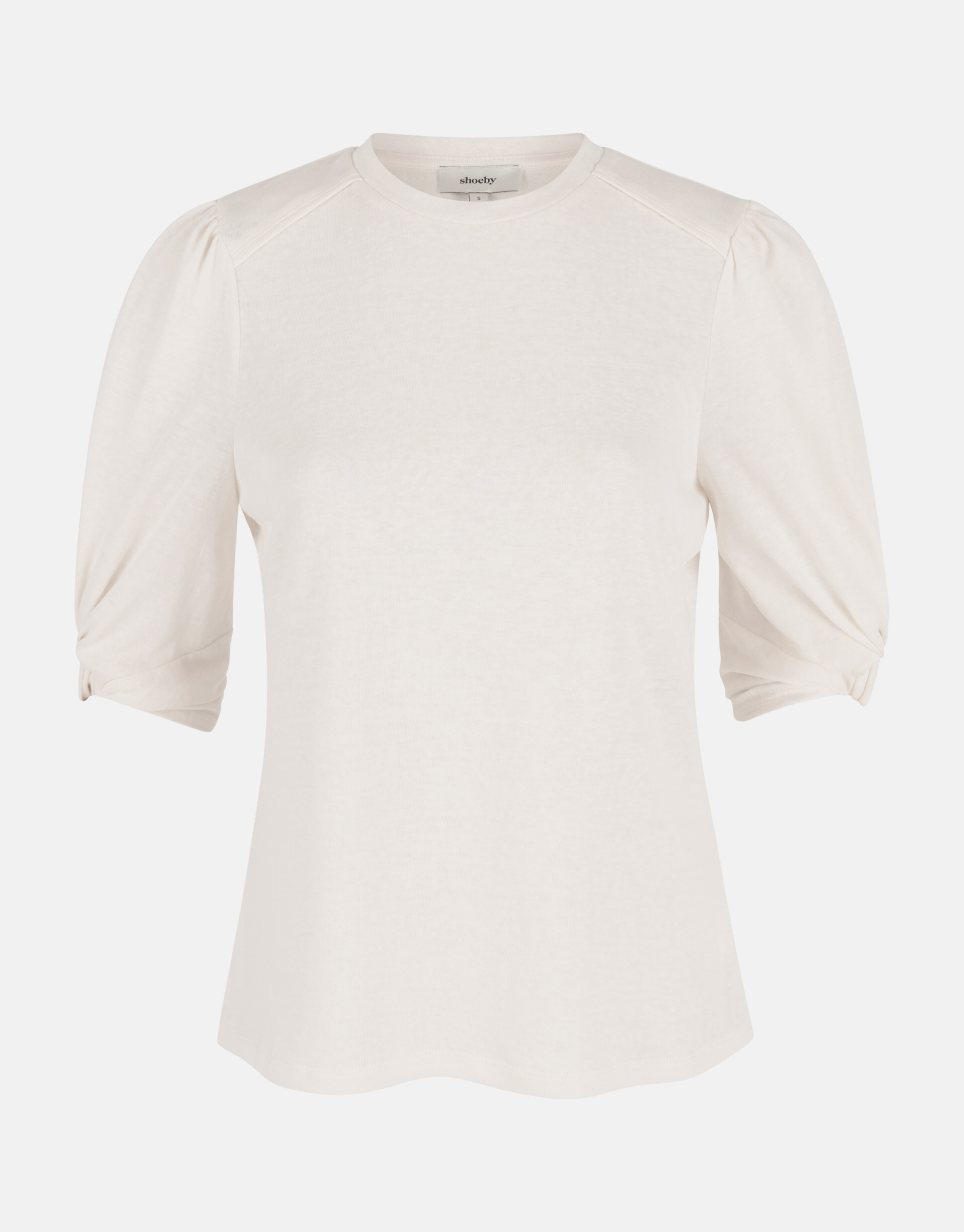 Knot T-shirt Gebroken Wit SHOEBY WOMEN