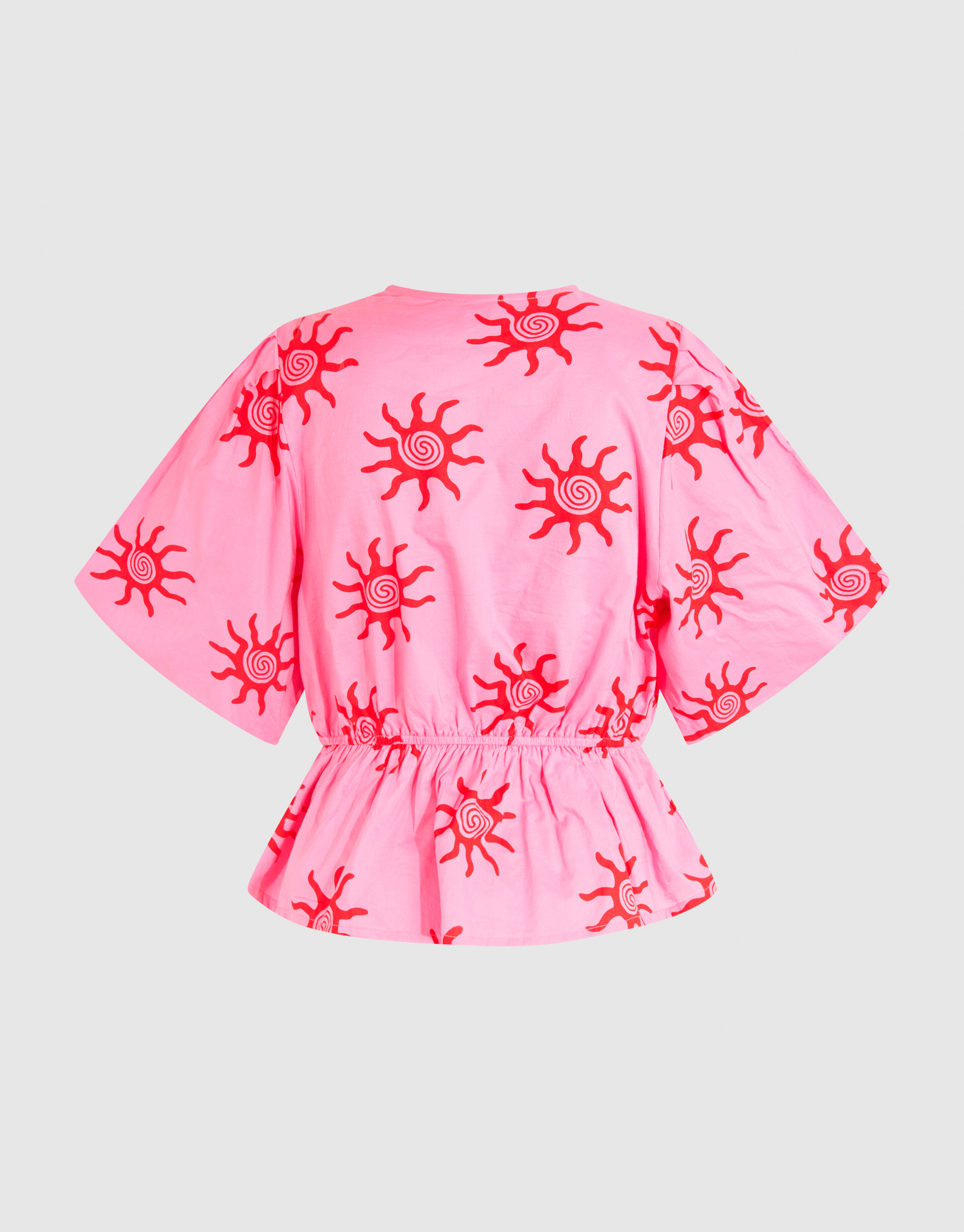 Printed Strik Top Roze SHOEBY WOMEN