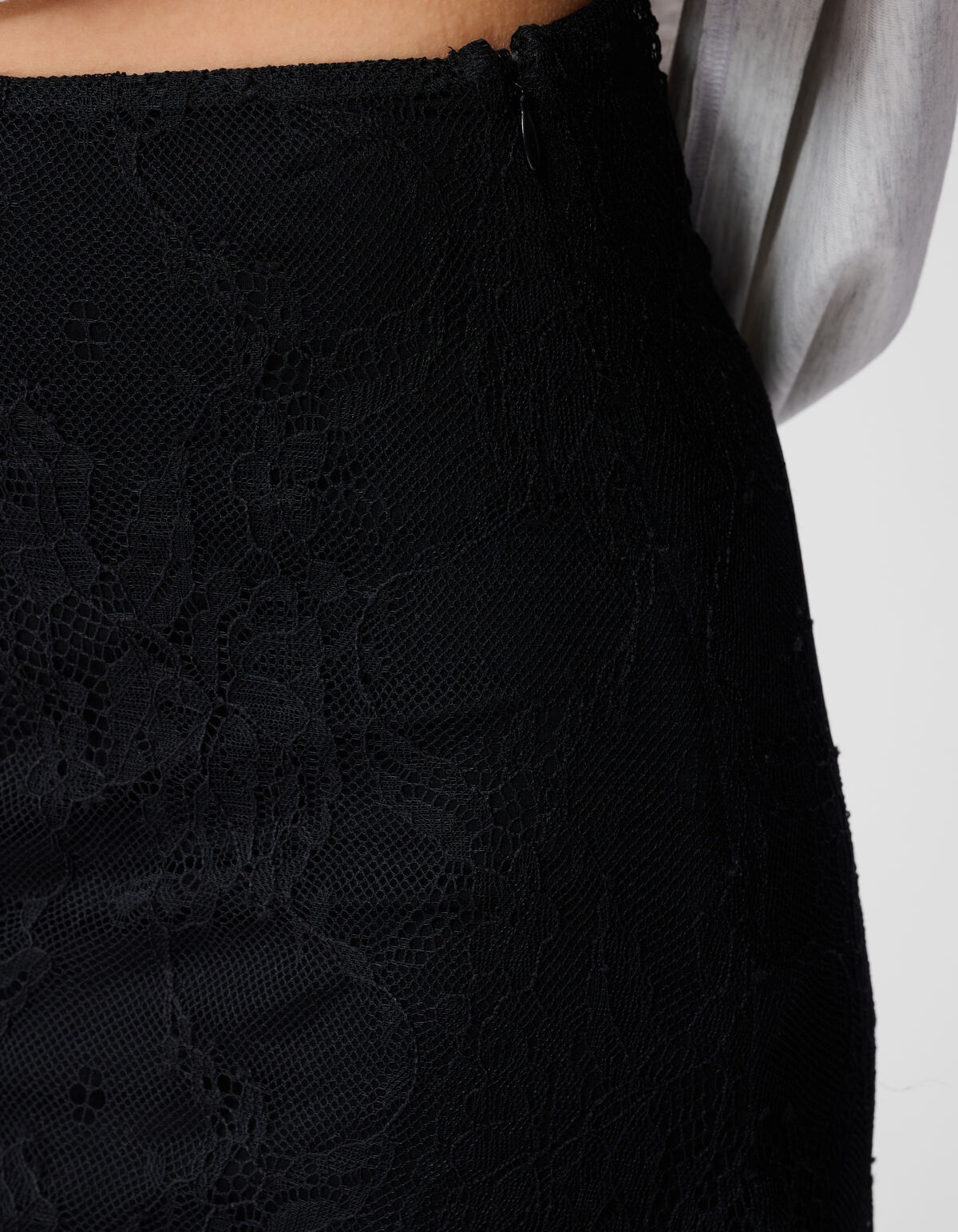 Kanten Maxi Rok Zwart SHOEBY WOMEN