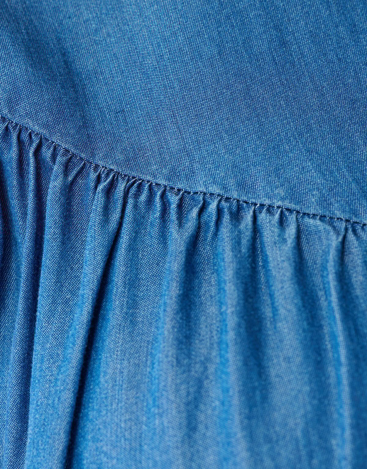 Button Top Blauw SHOEBY WOMEN