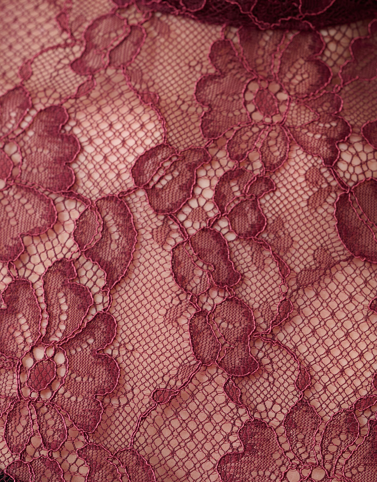 Kanten Top Bordeaux SHOEBY WOMEN