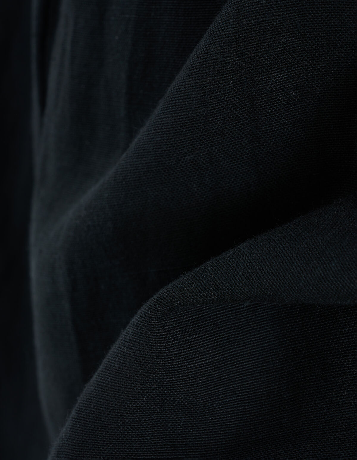 Linen Solid Jurk EKSEPT