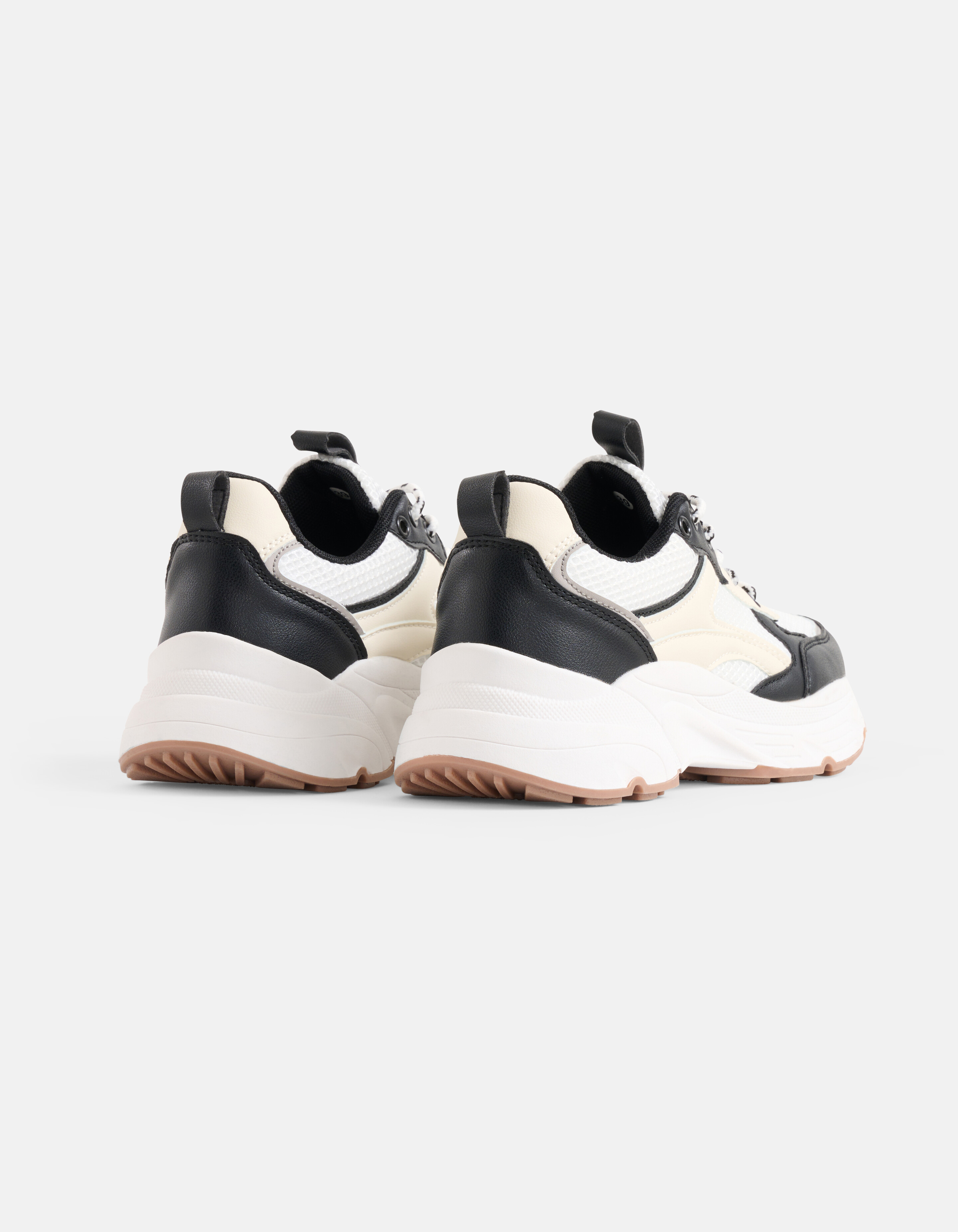 Chunky Sneaker Wit/Zwart SHOEBY SHOES