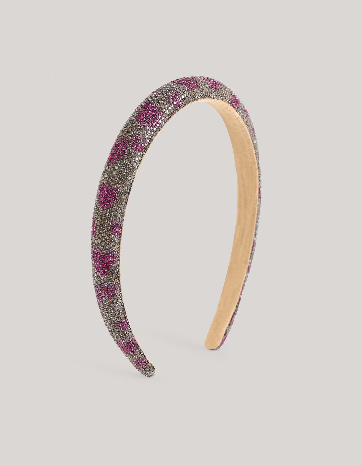 Strass Haarband Roze SHOEBY ACCESSOIRES