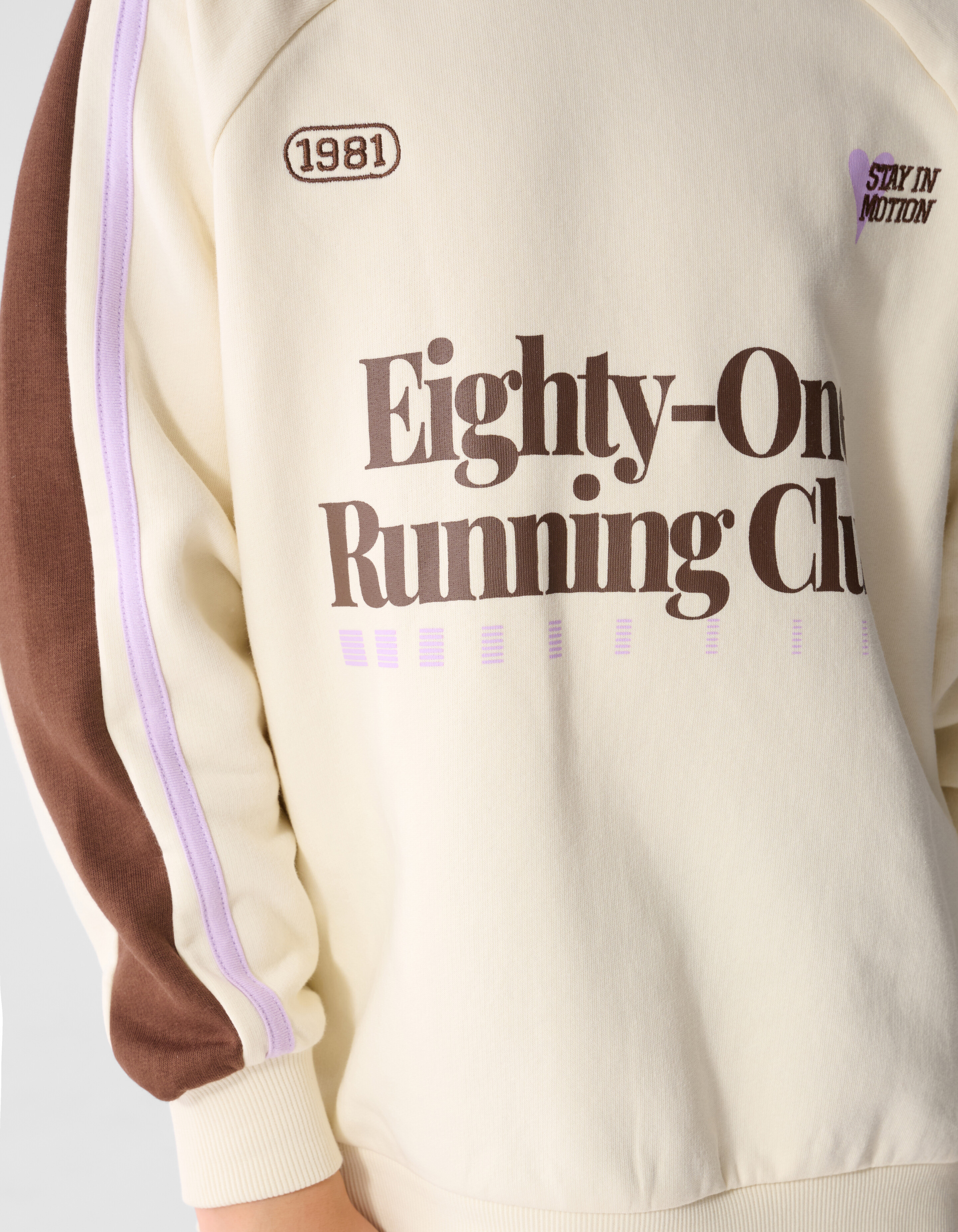 Big Sport Sweater Gebroken Wit SHOEBY GIRLS