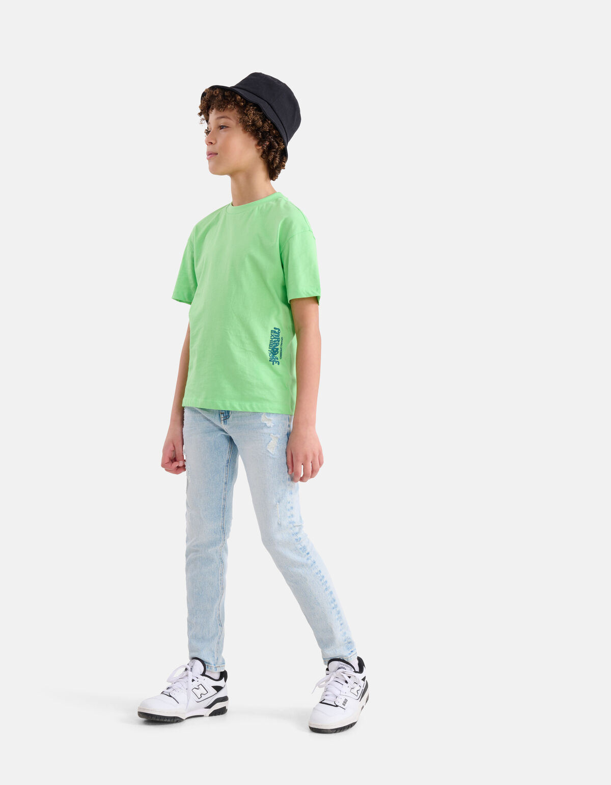 Tapered Jeans Bleached SHOEBY BOYS