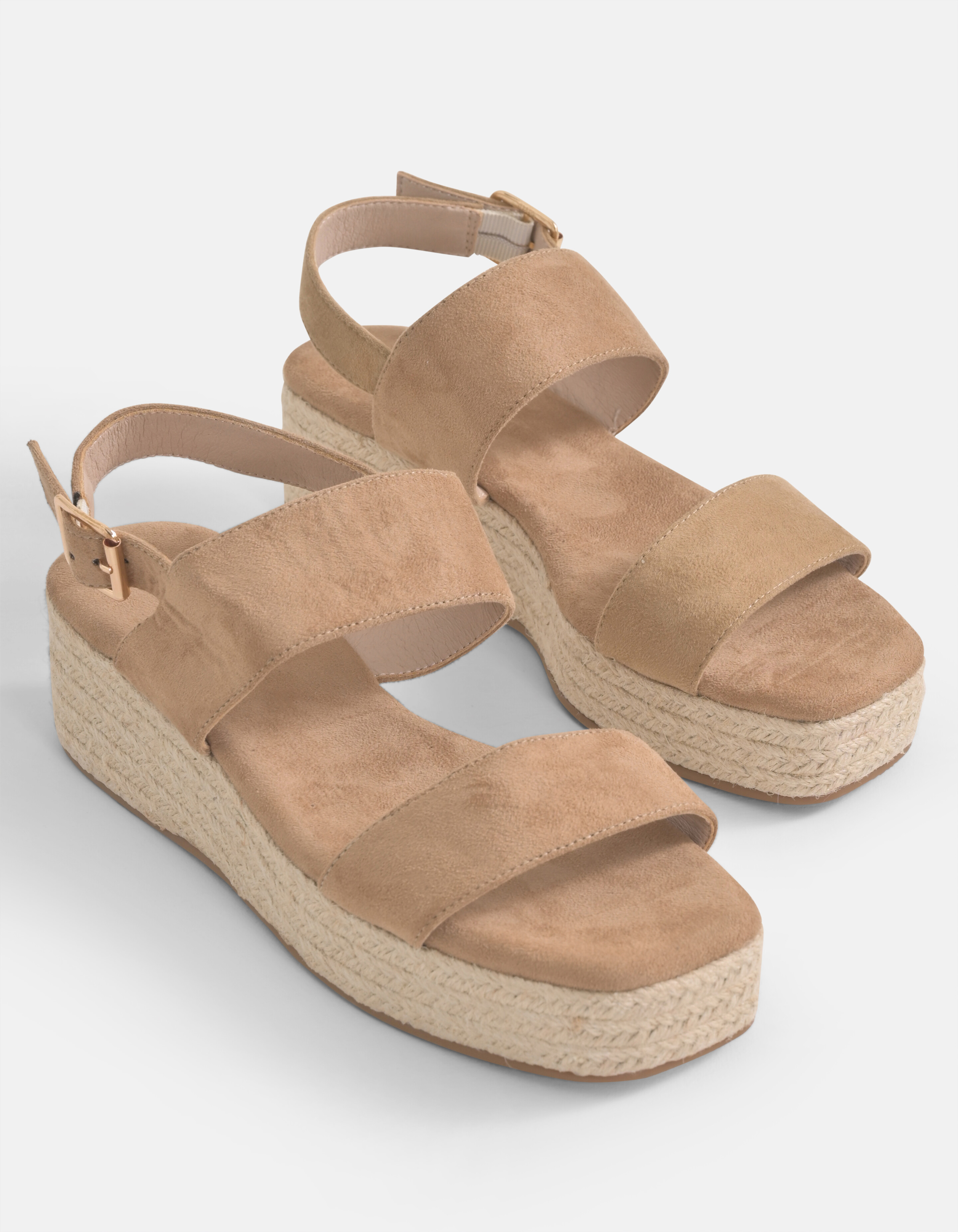 Espadrilles Sleehak Beige SHOEBY SHOES