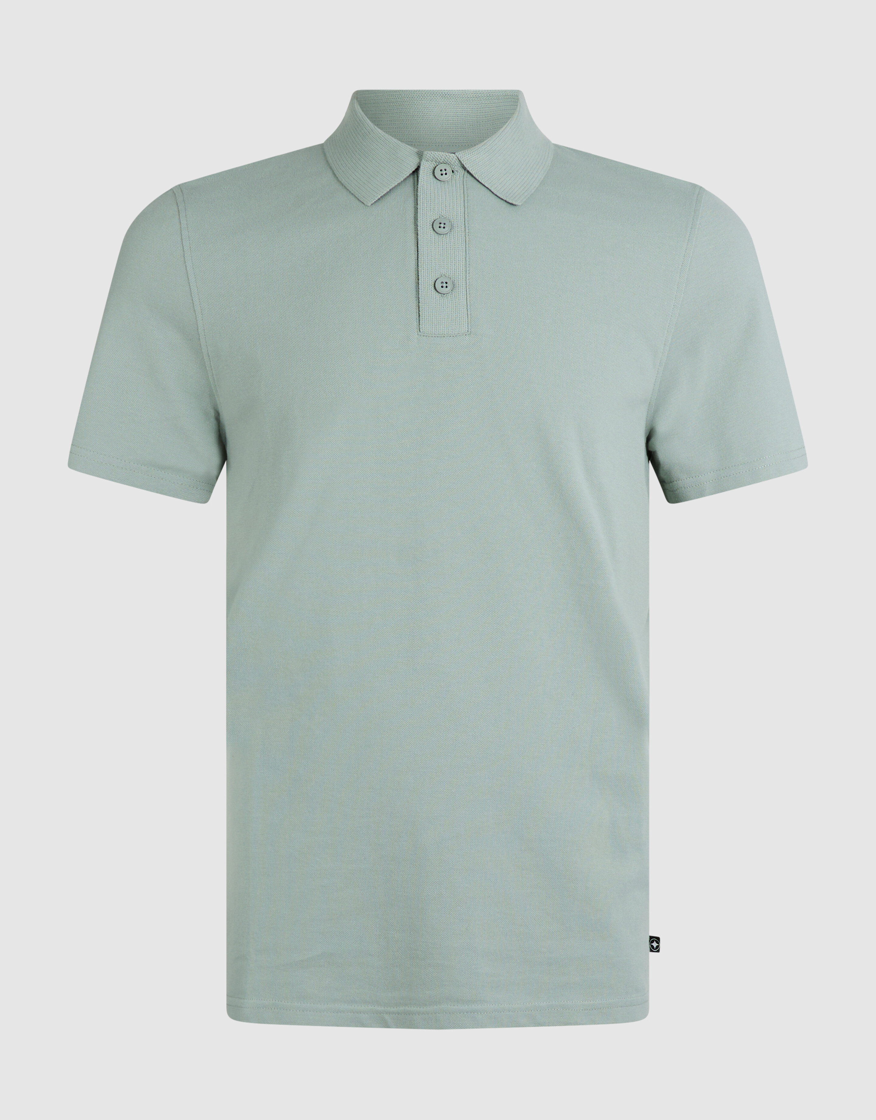 Gebreide Polo Lichtgroen SHOEBY MEN