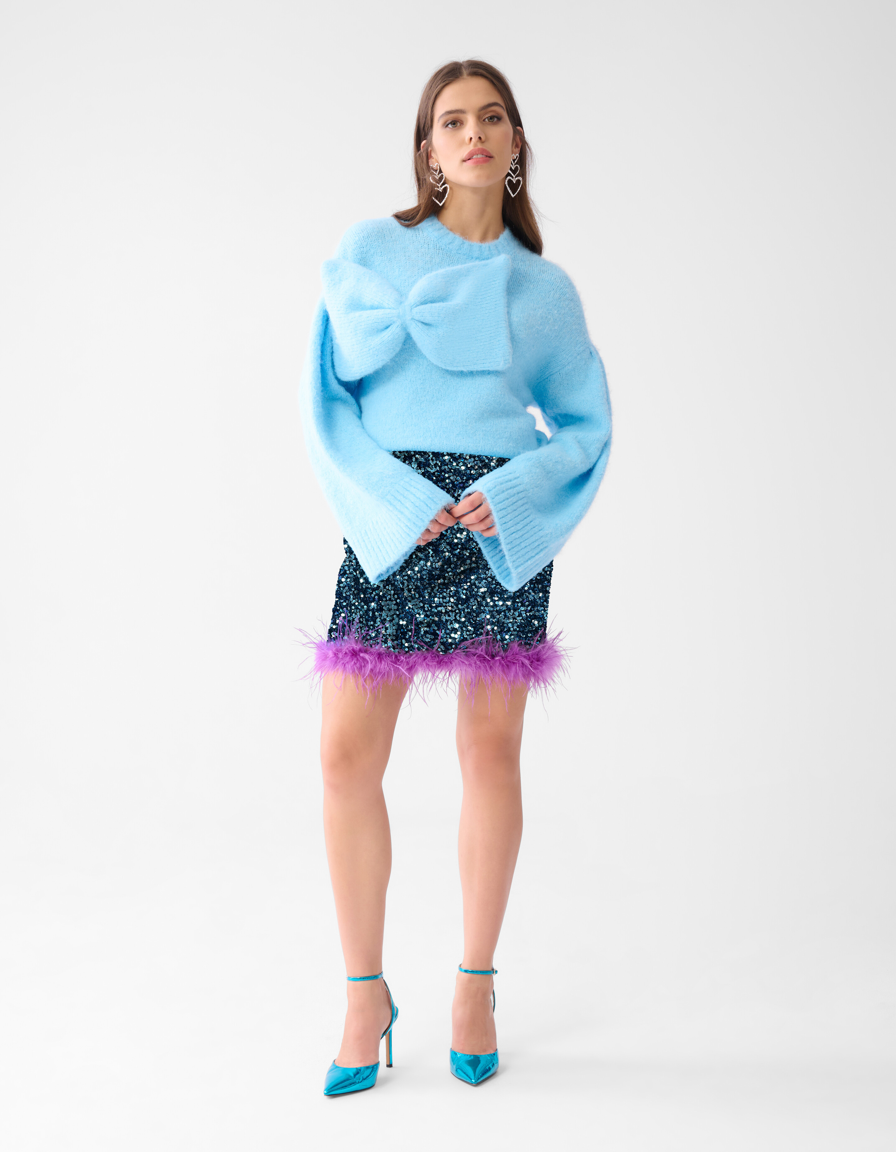 Strik Trui Lichtblauw By Lizzy SHOEBY WOMEN