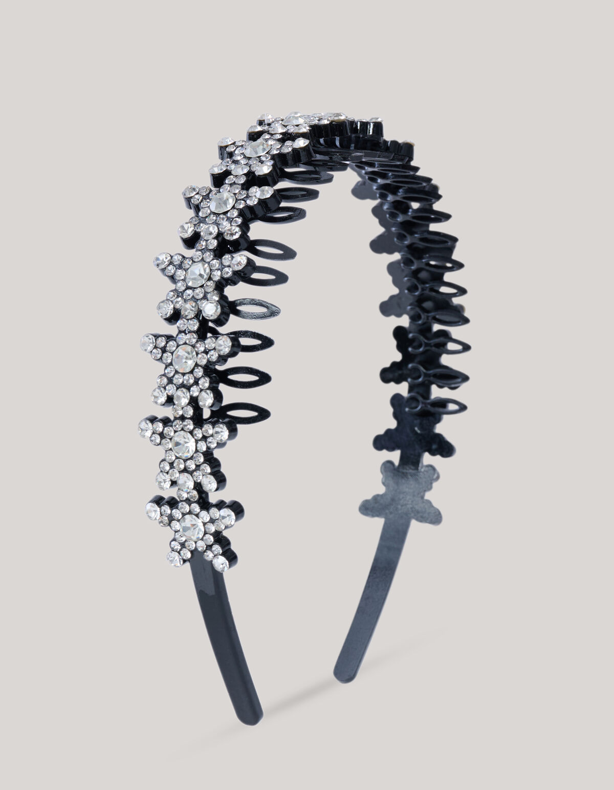 Sterren Haarband Zwart SHOEBY ACCESSOIRES