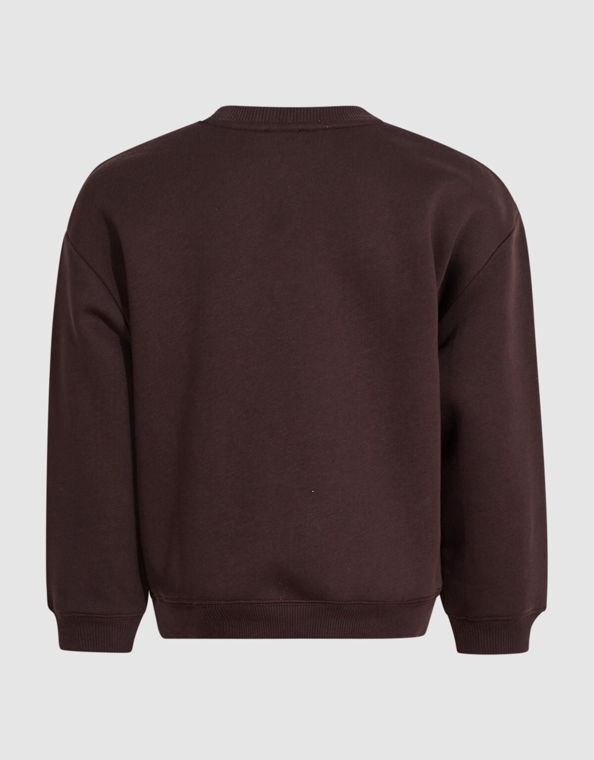 Party Smiley Sweater Donkerbruin SHOEBY BOYS