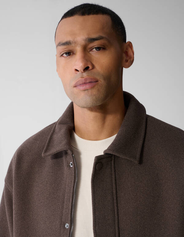 Soft Zip Jack Donkerbruin SHOEBY MEN