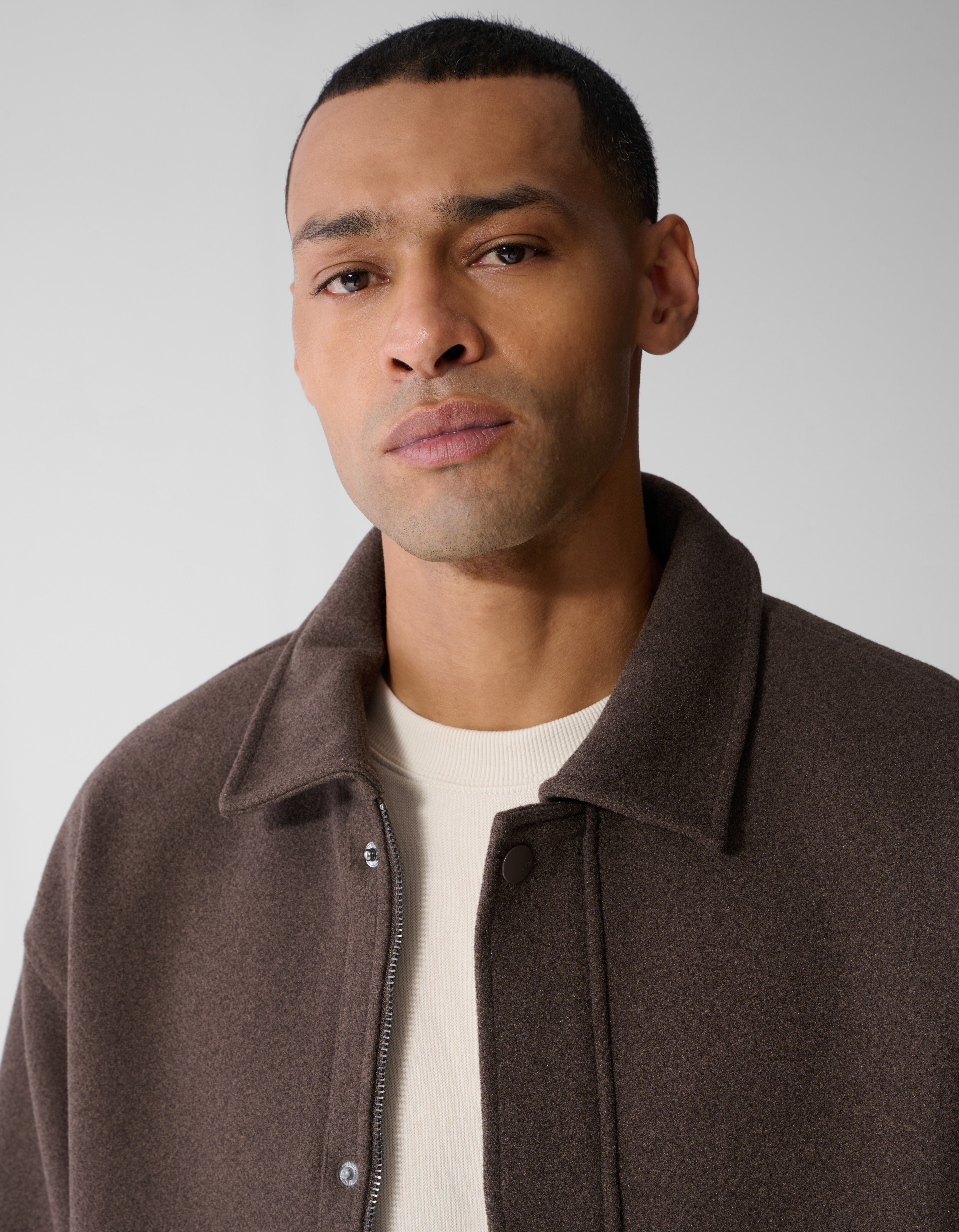 Soft Zip Jack Donkerbruin SHOEBY MEN