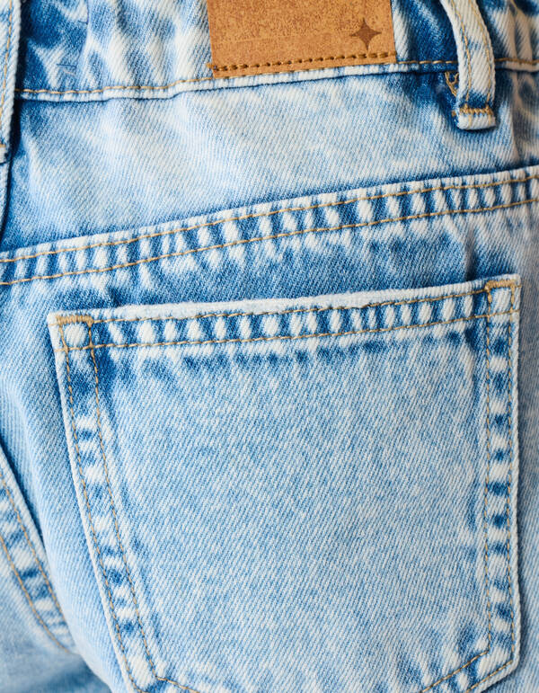 Basis Denim Short Blauw SHOEBY GIRLS