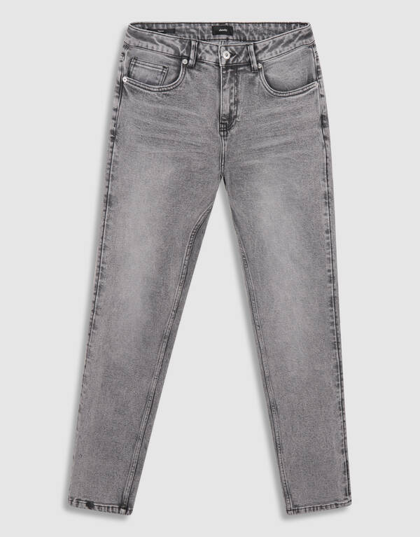 Tapered Fit Jeans Grijs L32 SHOEBY MEN