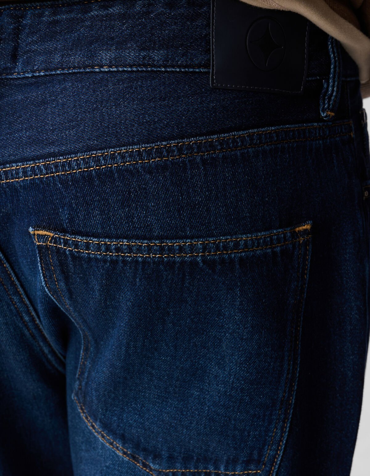 Relaxed Fit Jeans Donkerblauw SHOEBY MEN
