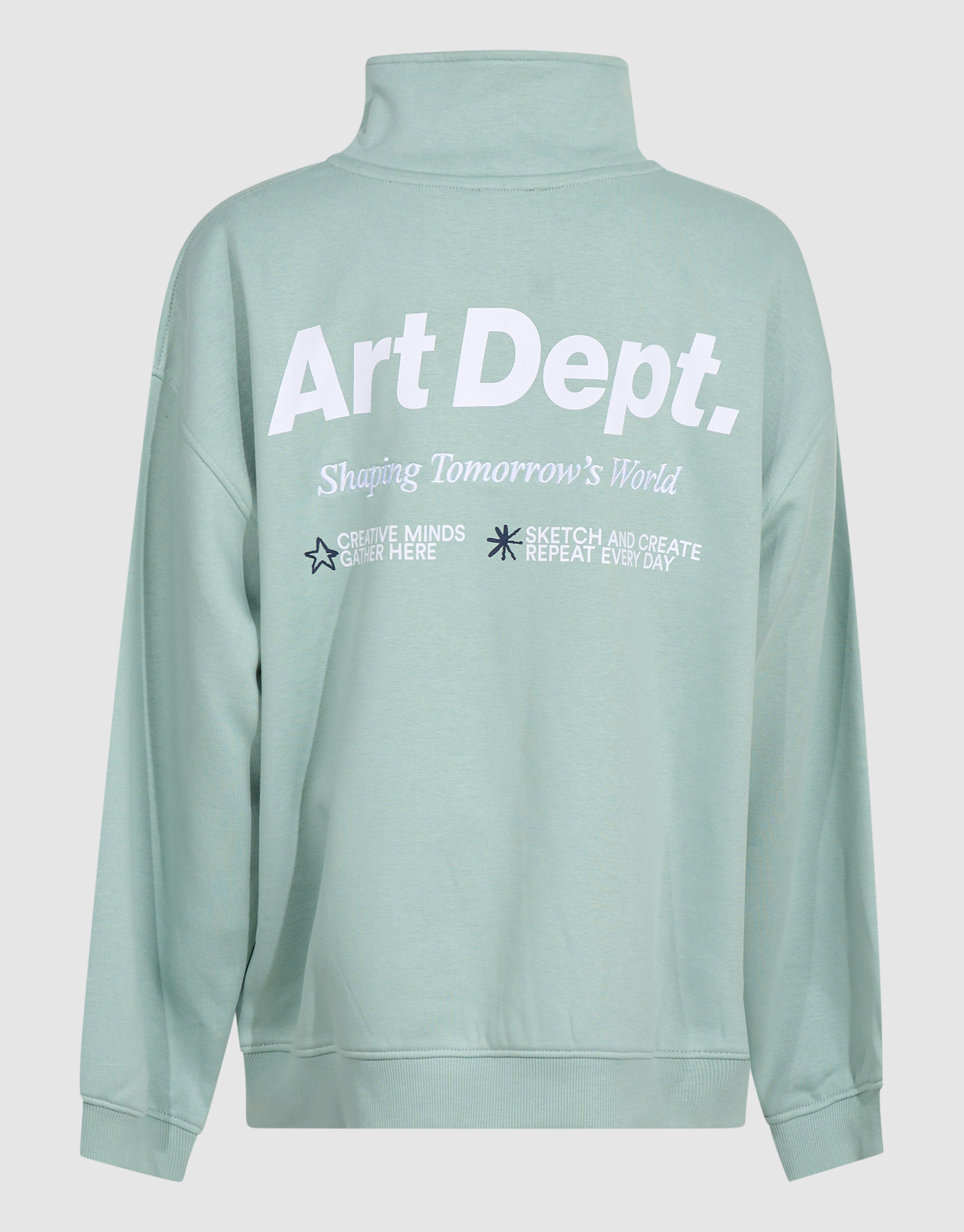 Art Dept Sweater Lichtgroen SHOEBY BOYS