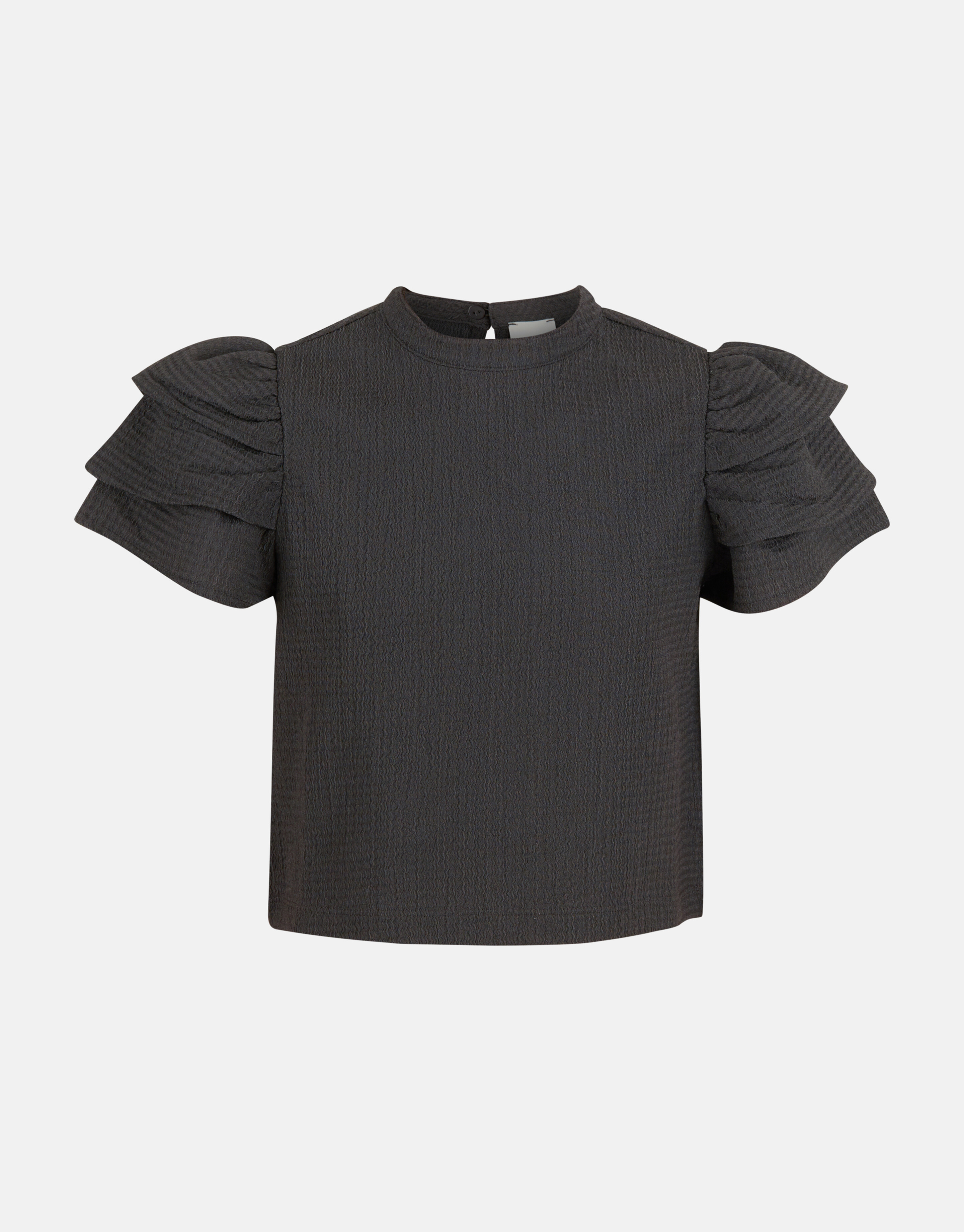 Crinkle Top Donkergrijs SHOEBY GIRLS