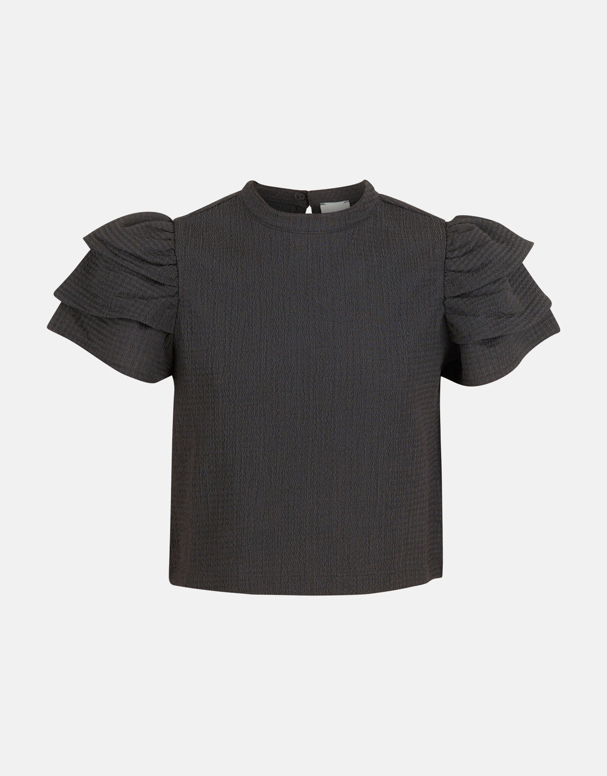Crinkle Top Donkergrijs SHOEBY GIRLS