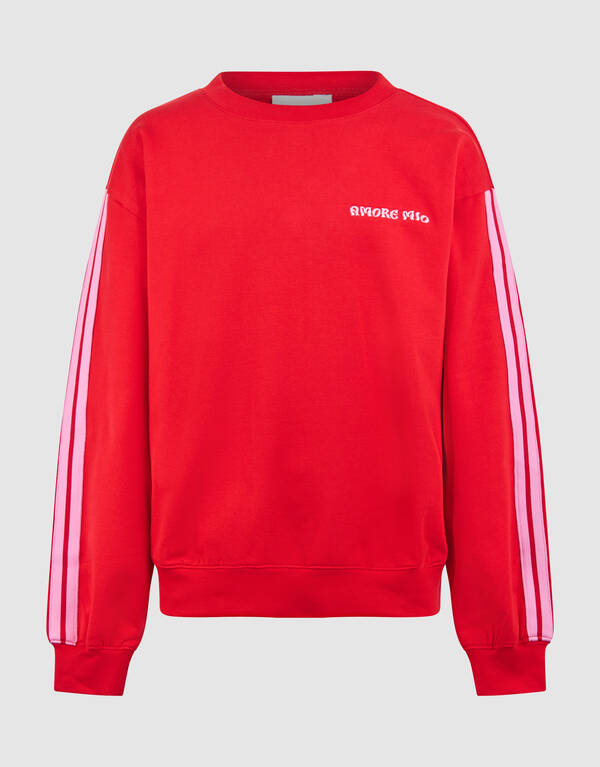 Sporty Amore Sweater Rood SHOEBY GIRLS