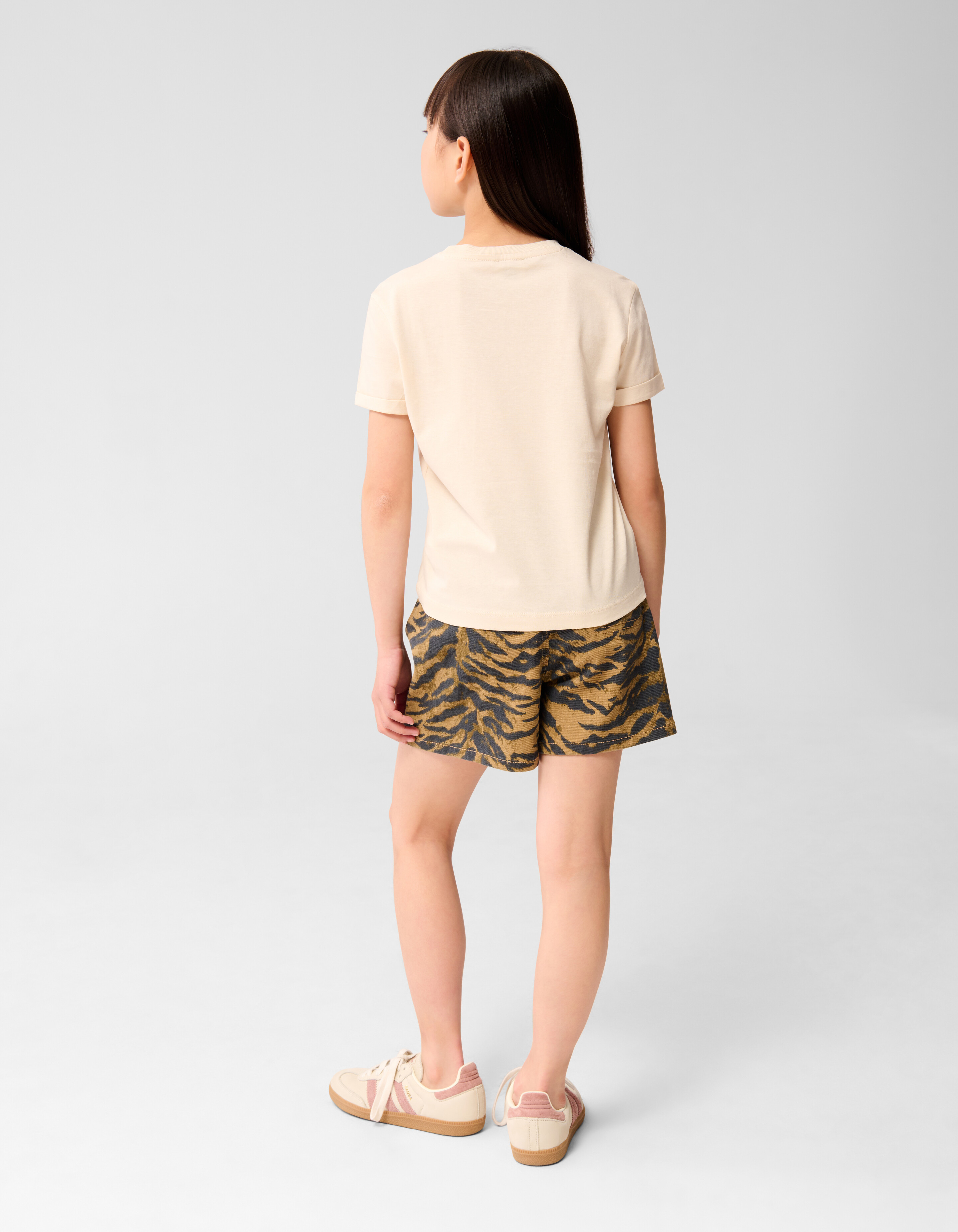 Amour Artwork T-shirt Zand SHOEBY GIRLS