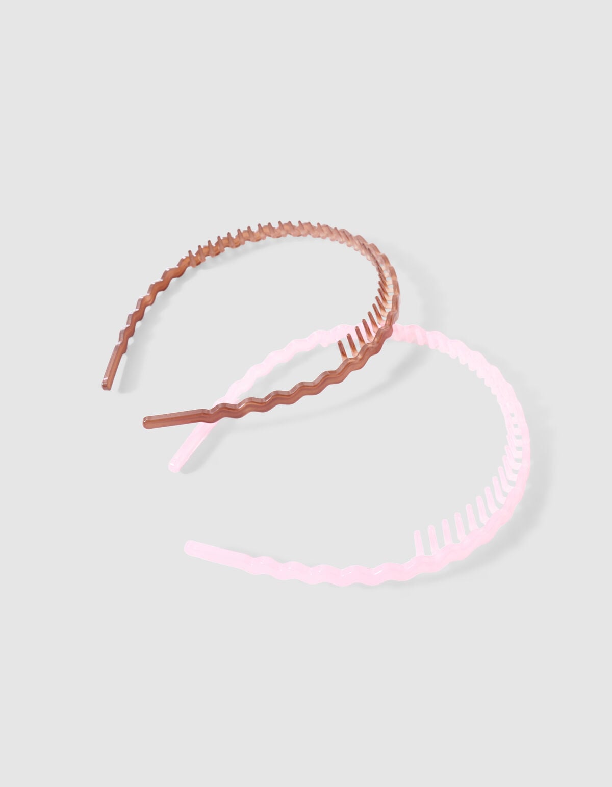 Wavy Haarbanden Set Roze/Bruin SHOEBY ACCESSOIRES