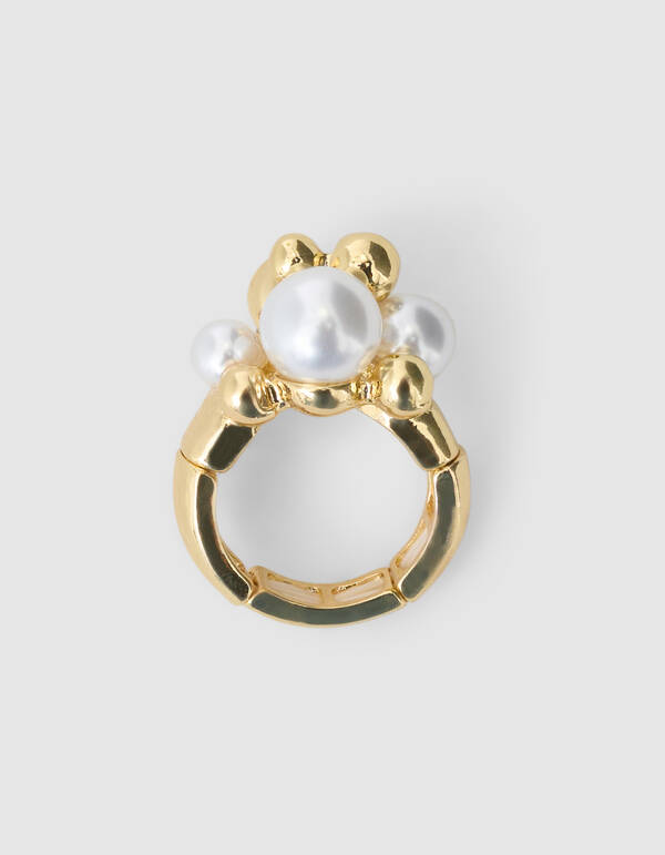 Parel Ring Goud SHOEBY ACCESSOIRES