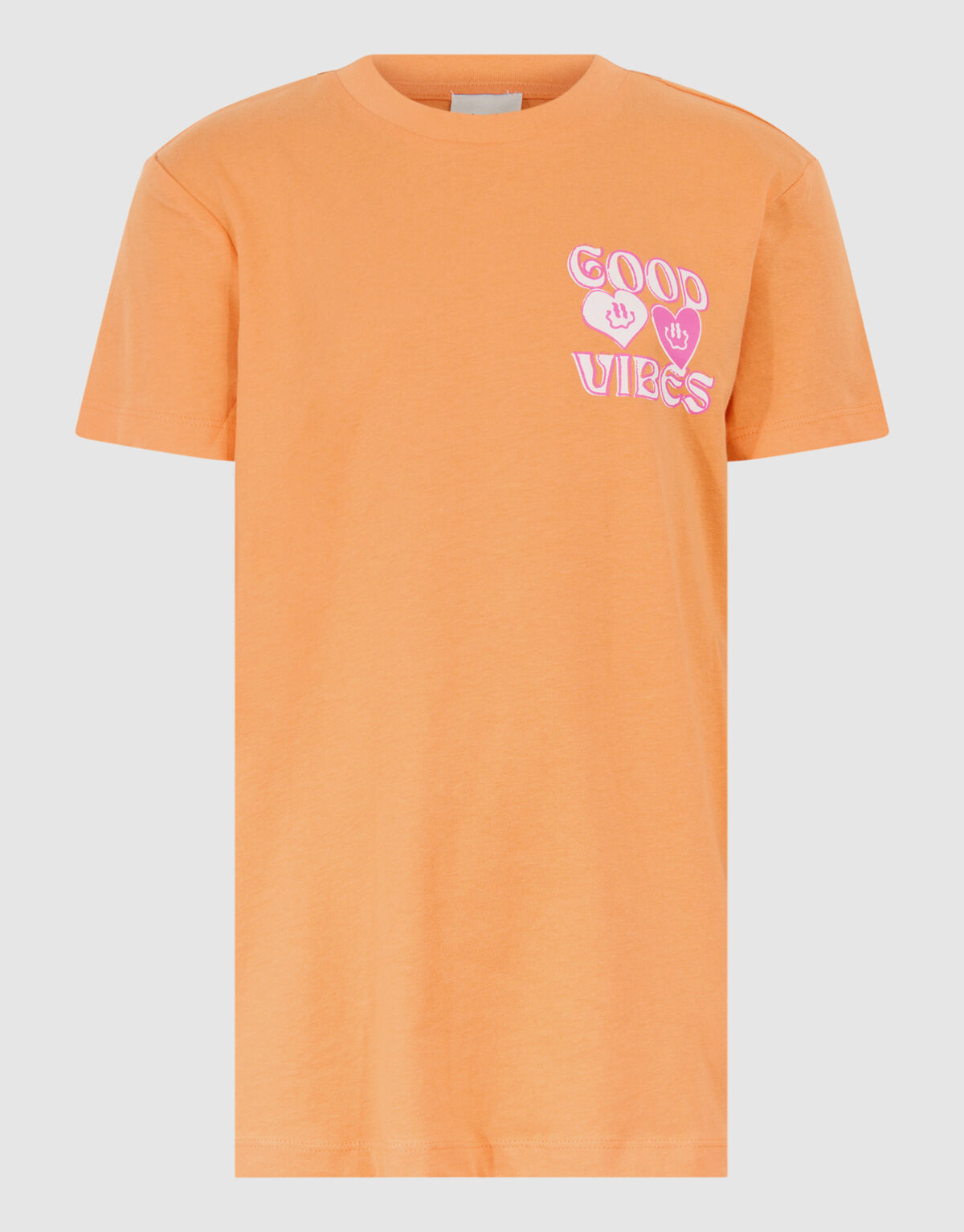 Good Vibes T-shirt Oranje SHOEBY GIRLS